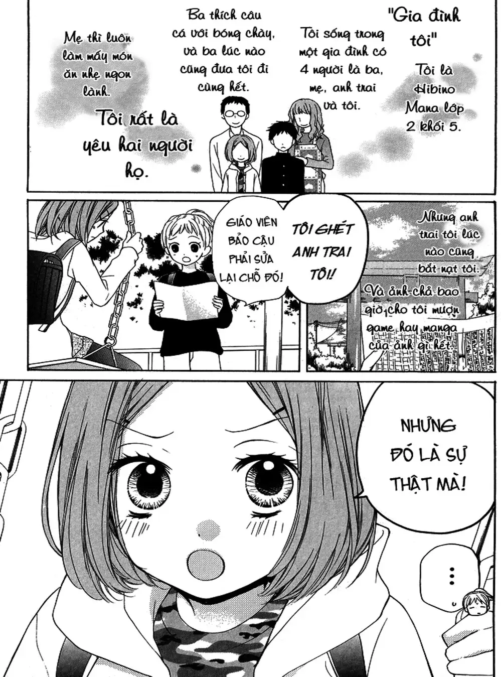 Truyện Tranh Lớp Học Rùng Rợn - Screaming Lesson trang 4