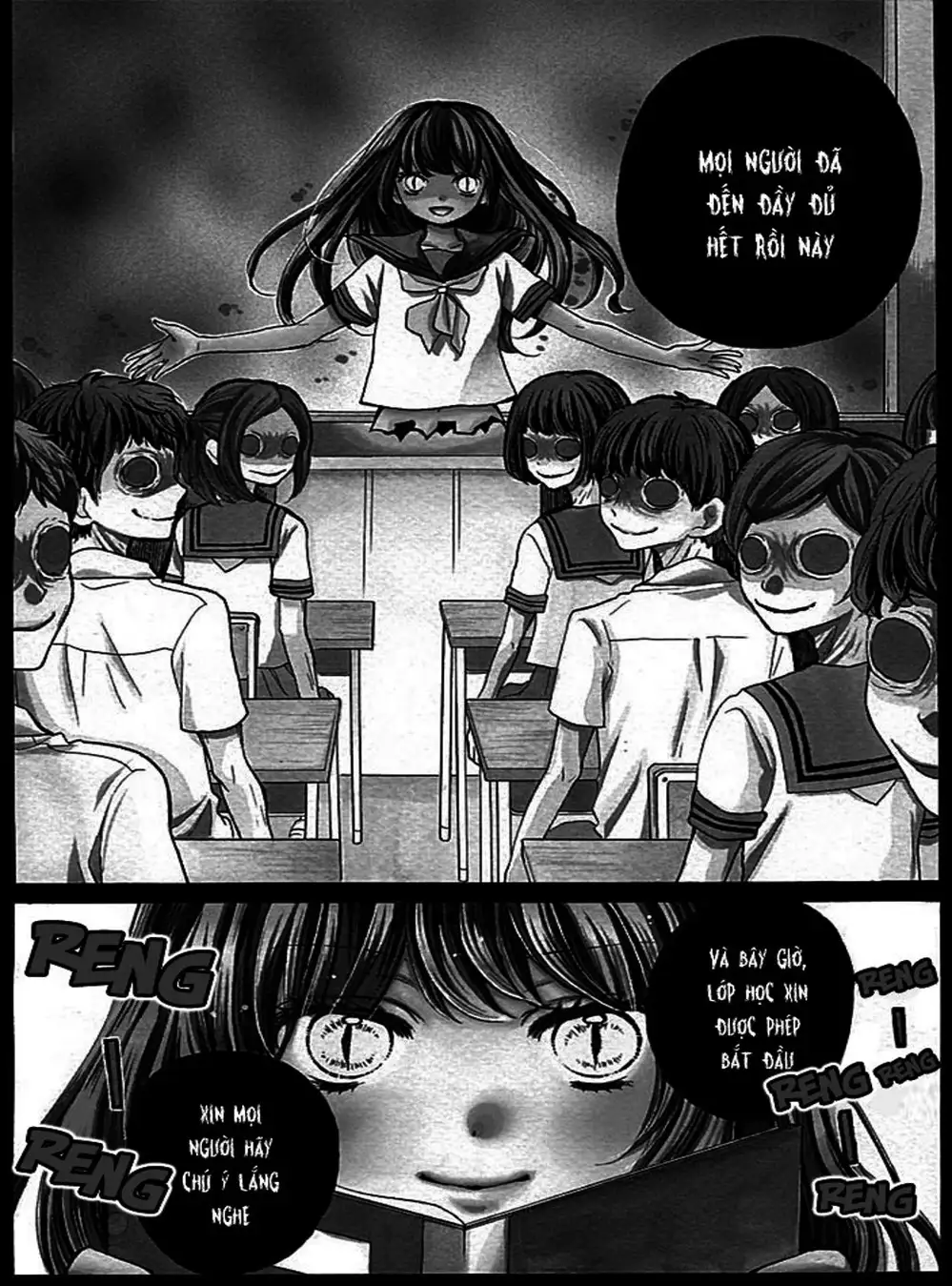 Truyện Tranh Lớp Học Rùng Rợn - Screaming Lesson trang 4