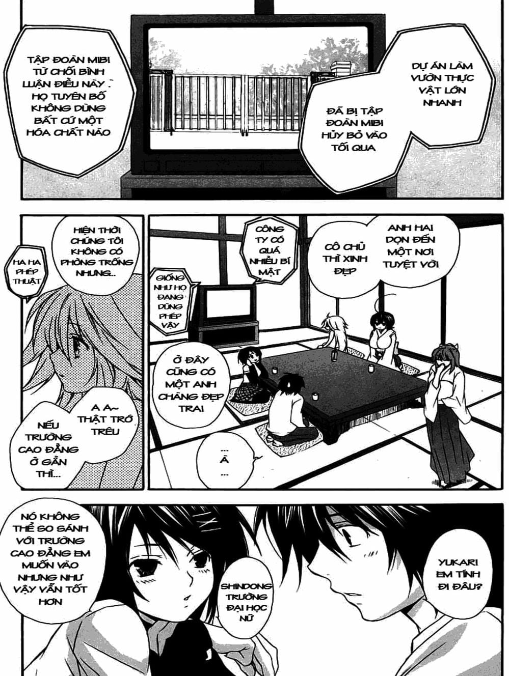 Truyện Tranh Sekirei trang 7