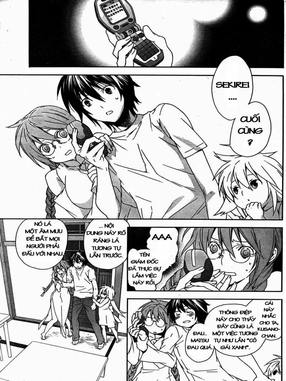 Truyện Tranh Sekirei trang 7