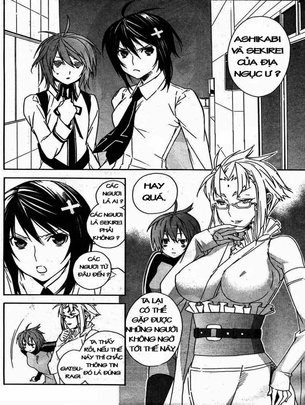 Truyện Tranh Sekirei trang 7