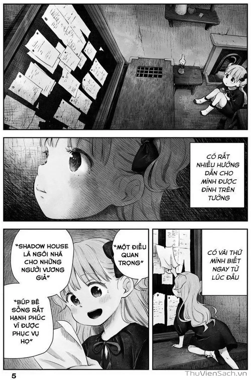 Truyện Tranh Gia Tộc Bóng Đêm - Shadows House trang 5