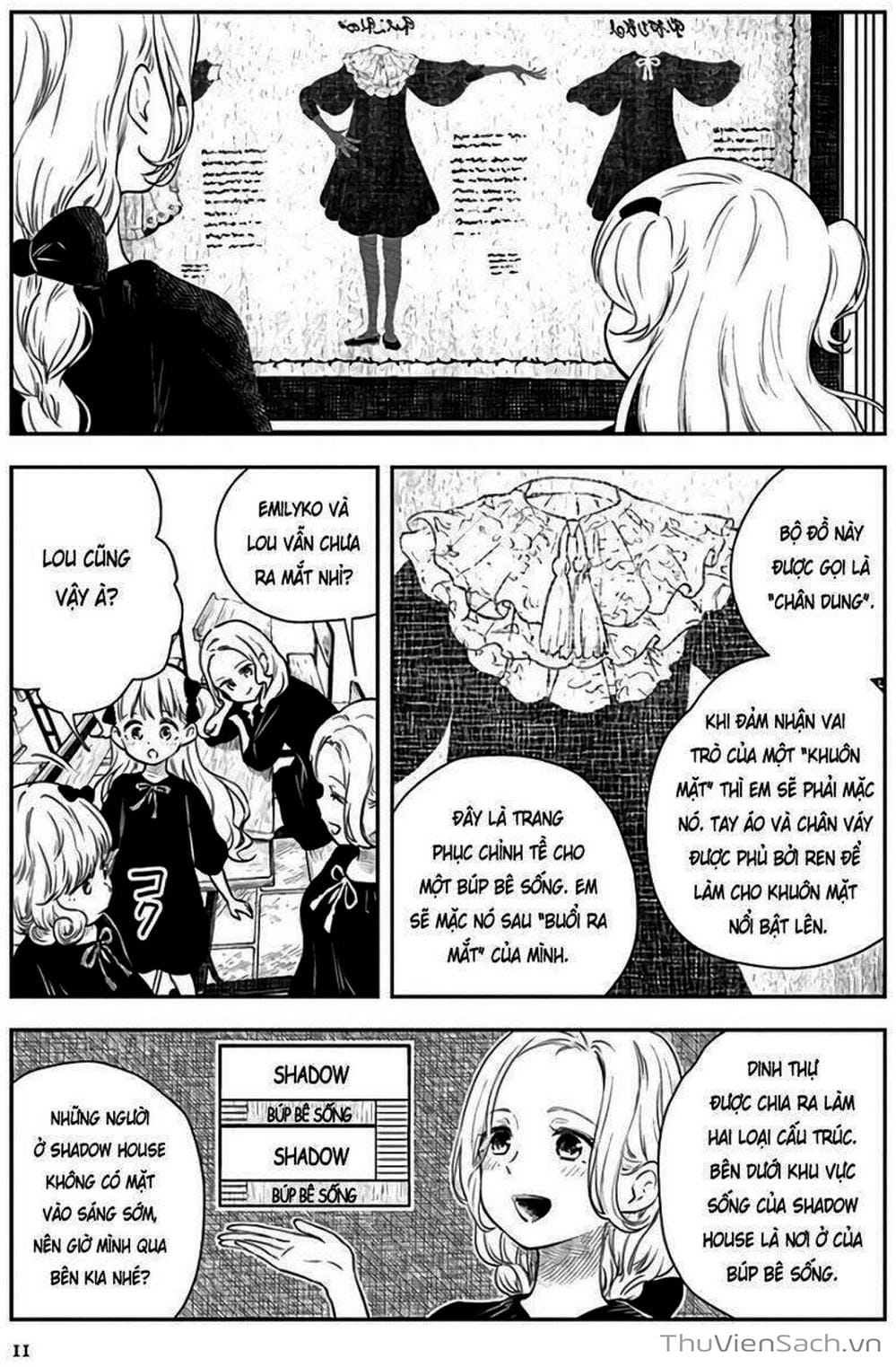 Truyện Tranh Gia Tộc Bóng Đêm - Shadows House trang 5