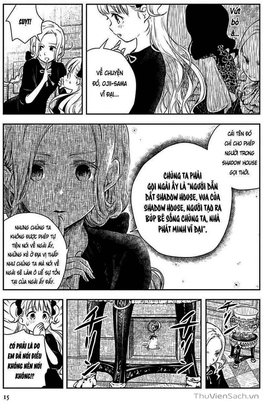 Truyện Tranh Gia Tộc Bóng Đêm - Shadows House trang 5