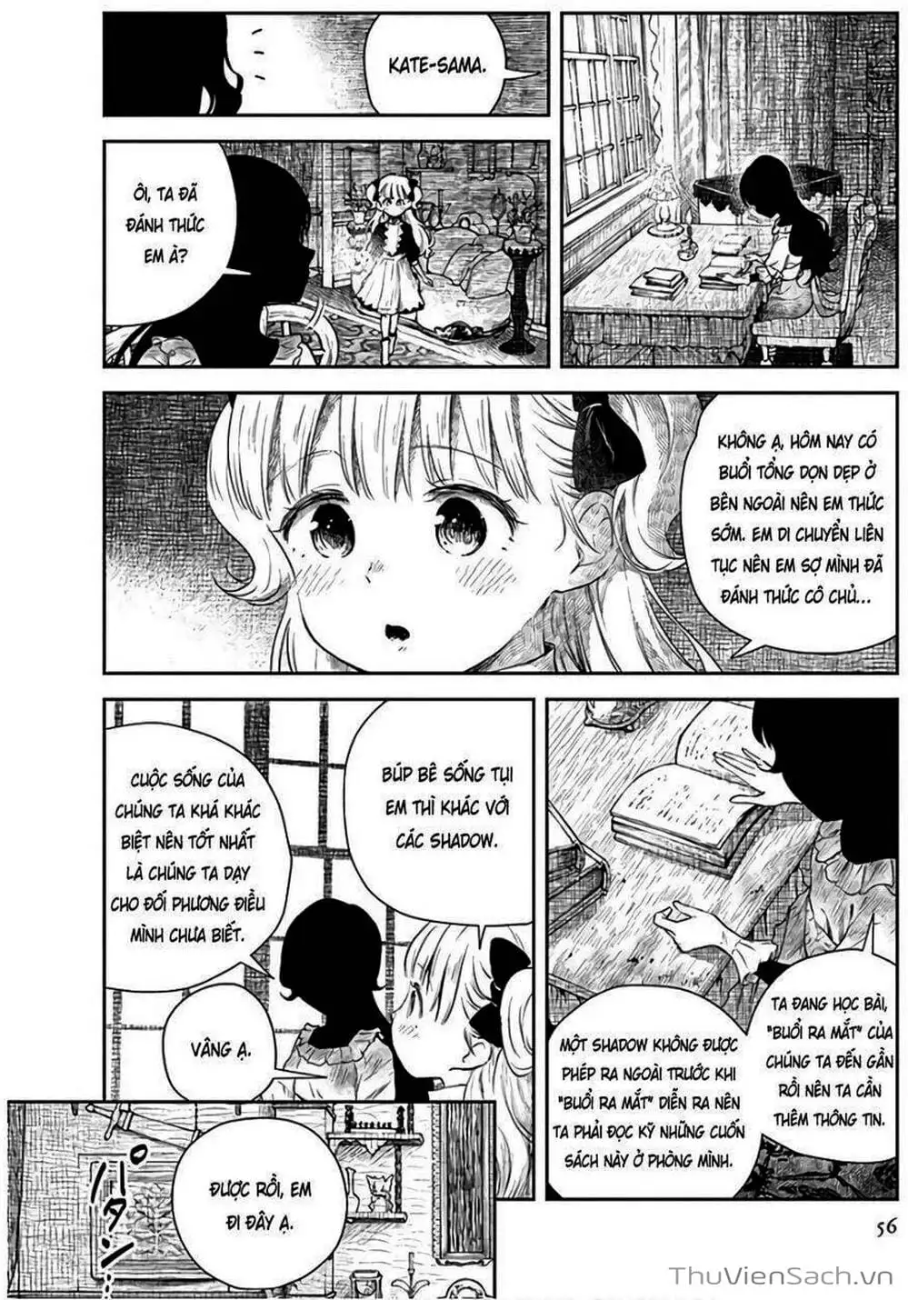 Truyện Tranh Gia Tộc Bóng Đêm - Shadows House trang 5
