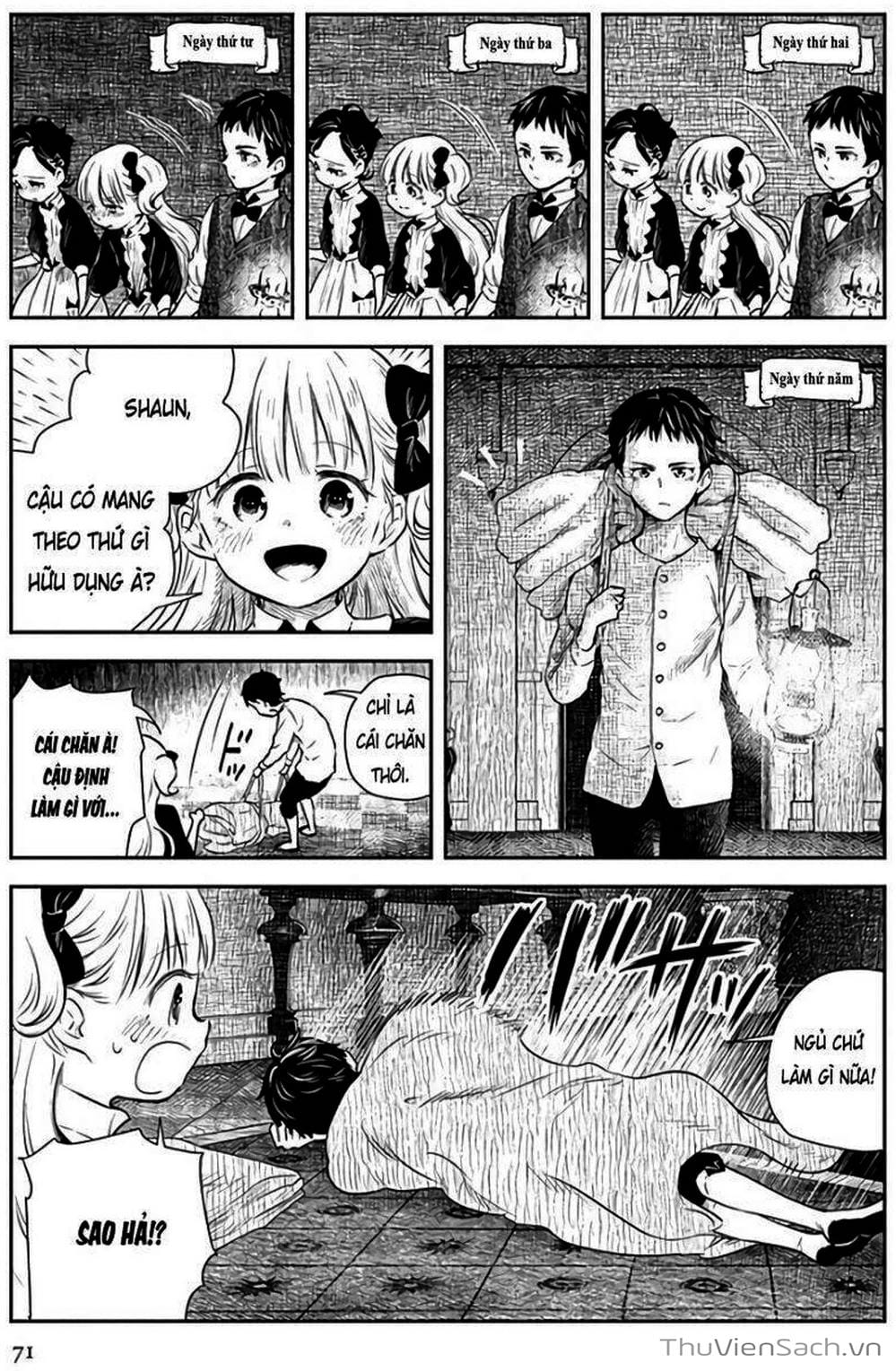 Truyện Tranh Gia Tộc Bóng Đêm - Shadows House trang 5