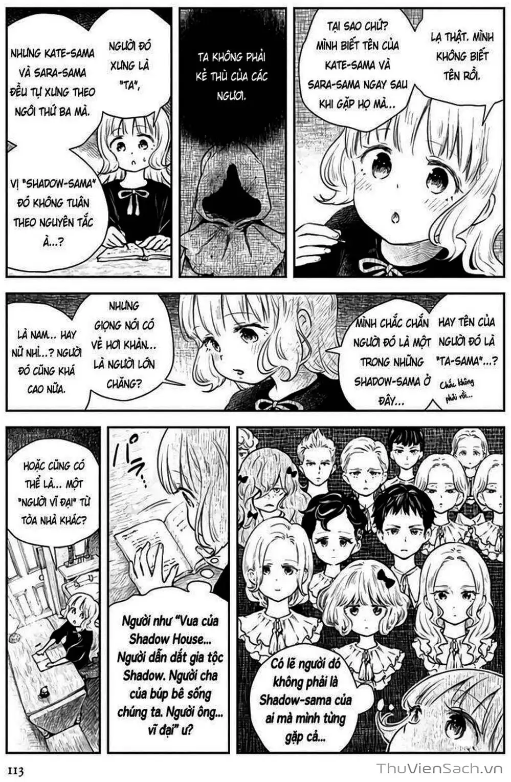 Truyện Tranh Gia Tộc Bóng Đêm - Shadows House trang 5