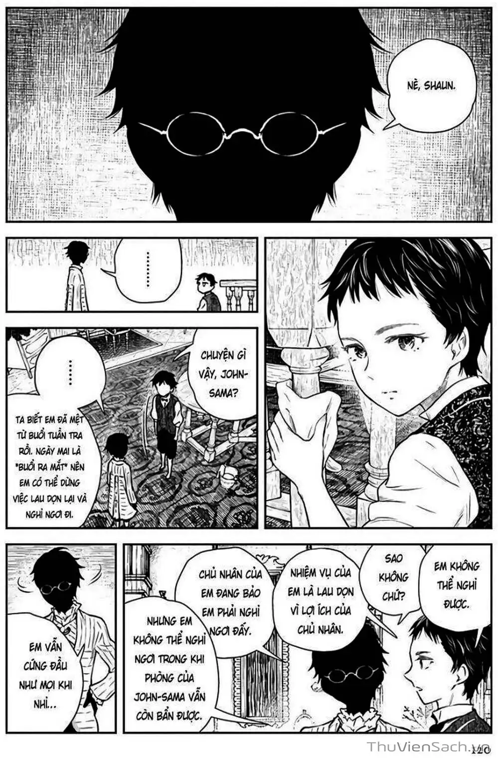 Truyện Tranh Gia Tộc Bóng Đêm - Shadows House trang 5