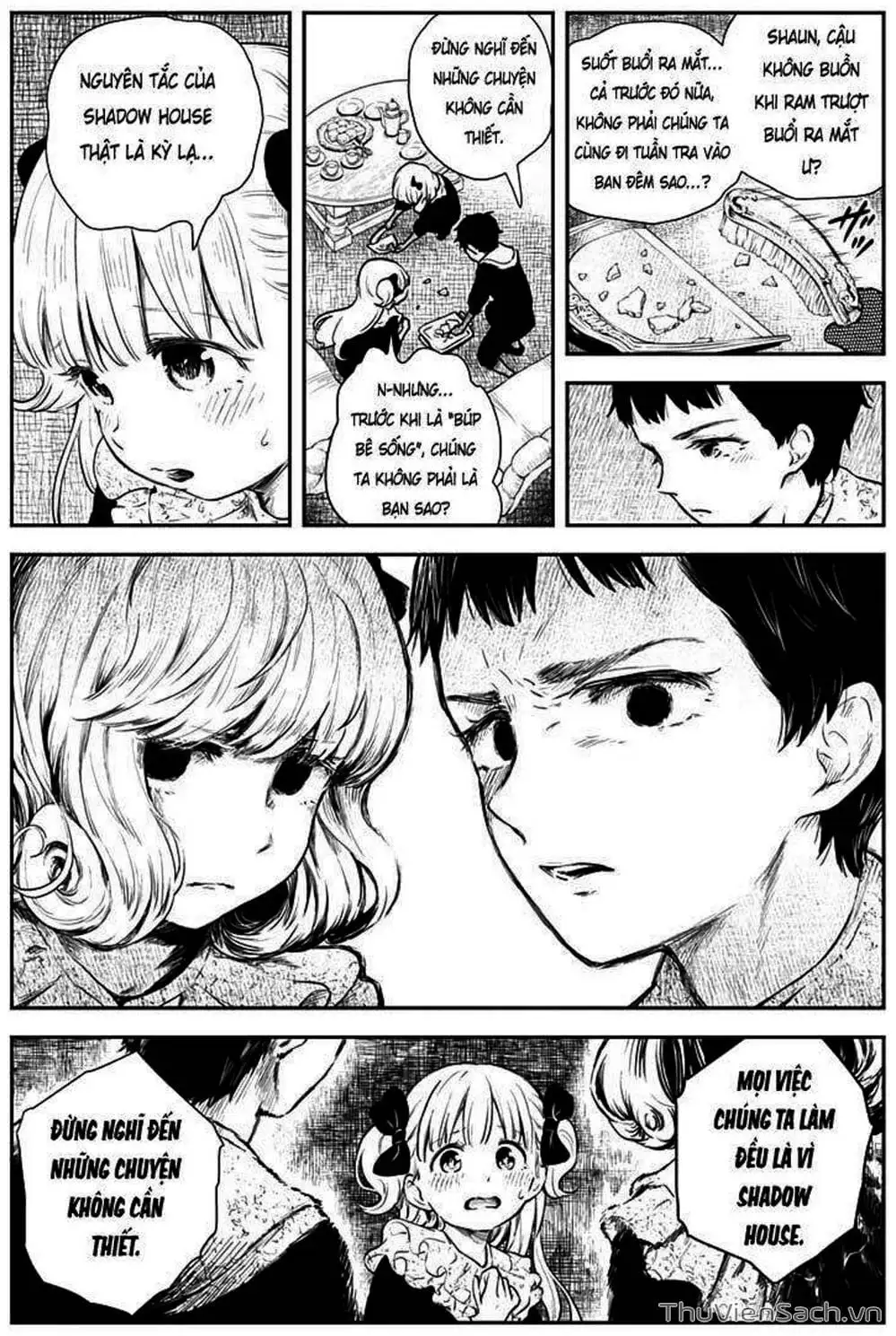 Truyện Tranh Gia Tộc Bóng Đêm - Shadows House trang 5