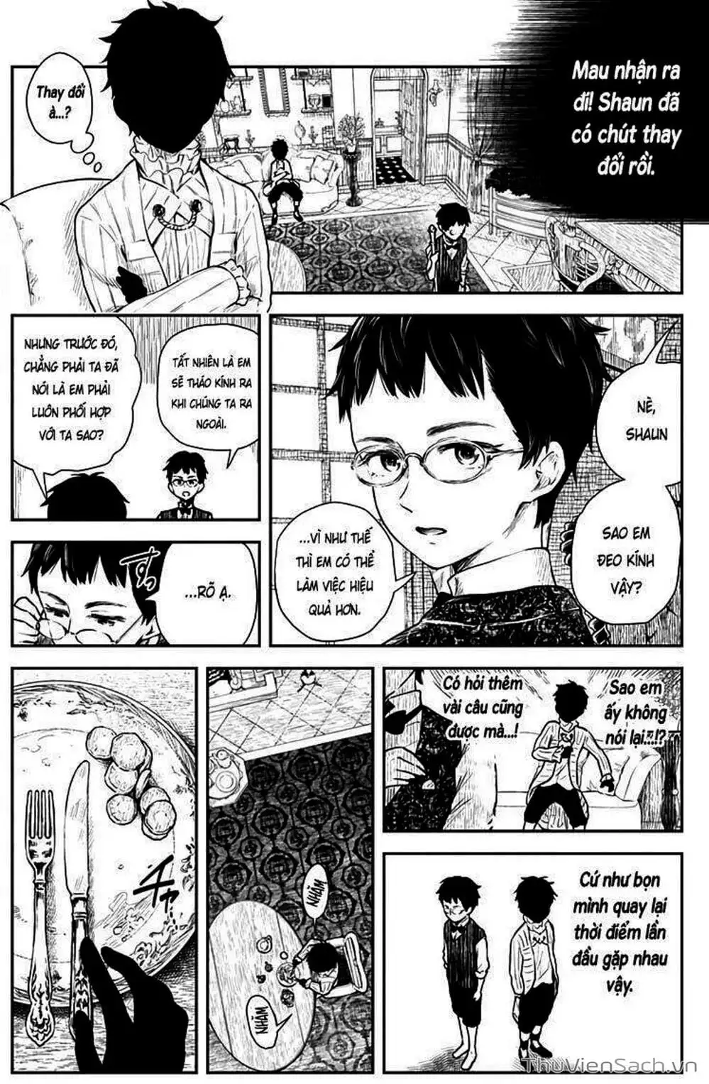 Truyện Tranh Gia Tộc Bóng Đêm - Shadows House trang 5