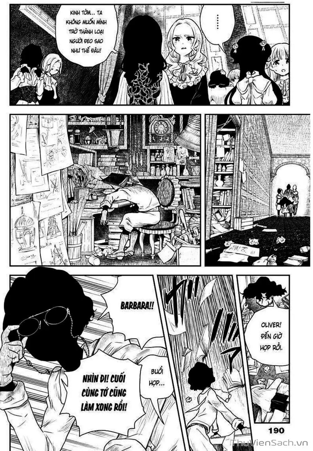 Truyện Tranh Gia Tộc Bóng Đêm - Shadows House trang 5