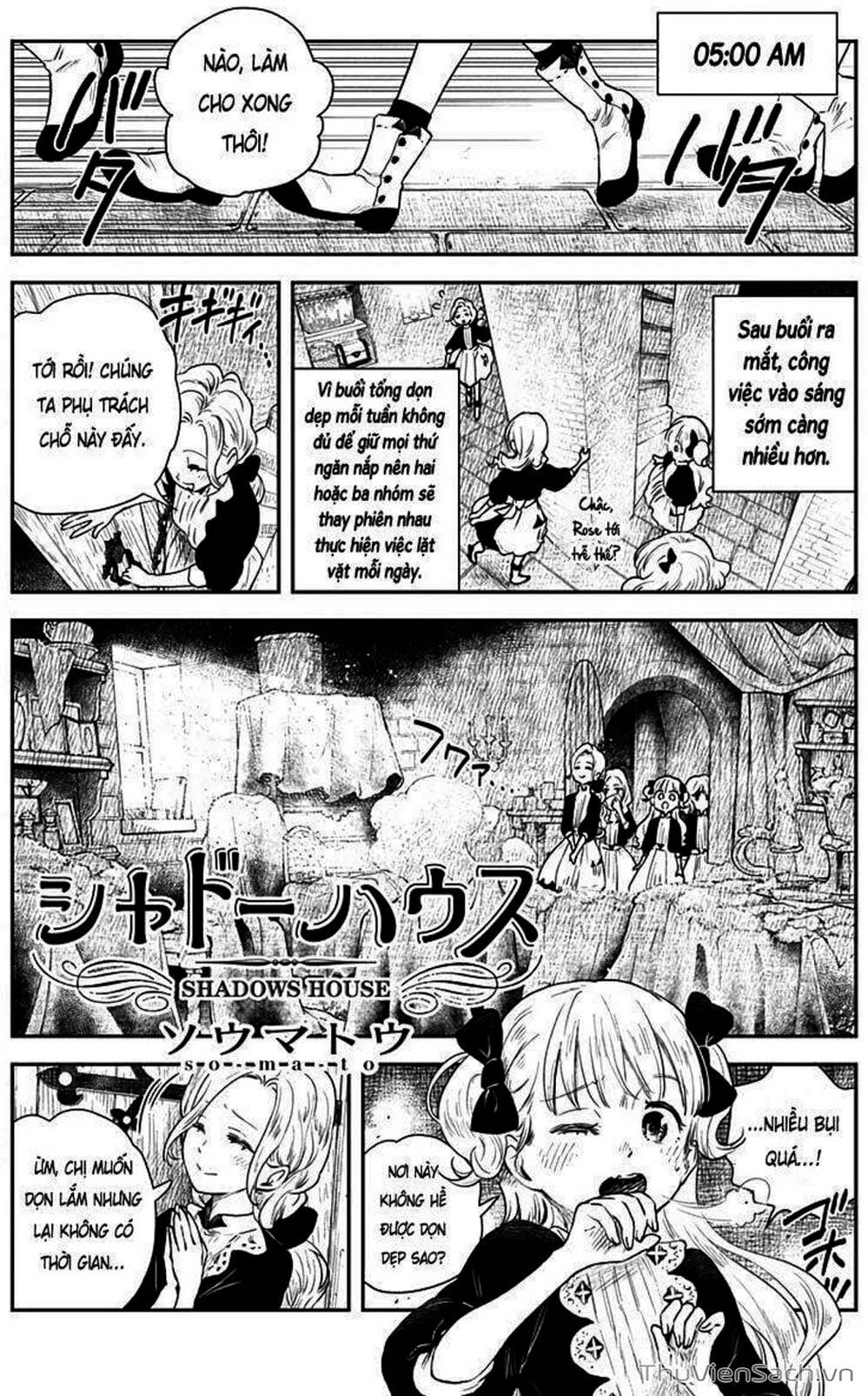 Truyện Tranh Gia Tộc Bóng Đêm - Shadows House trang 5