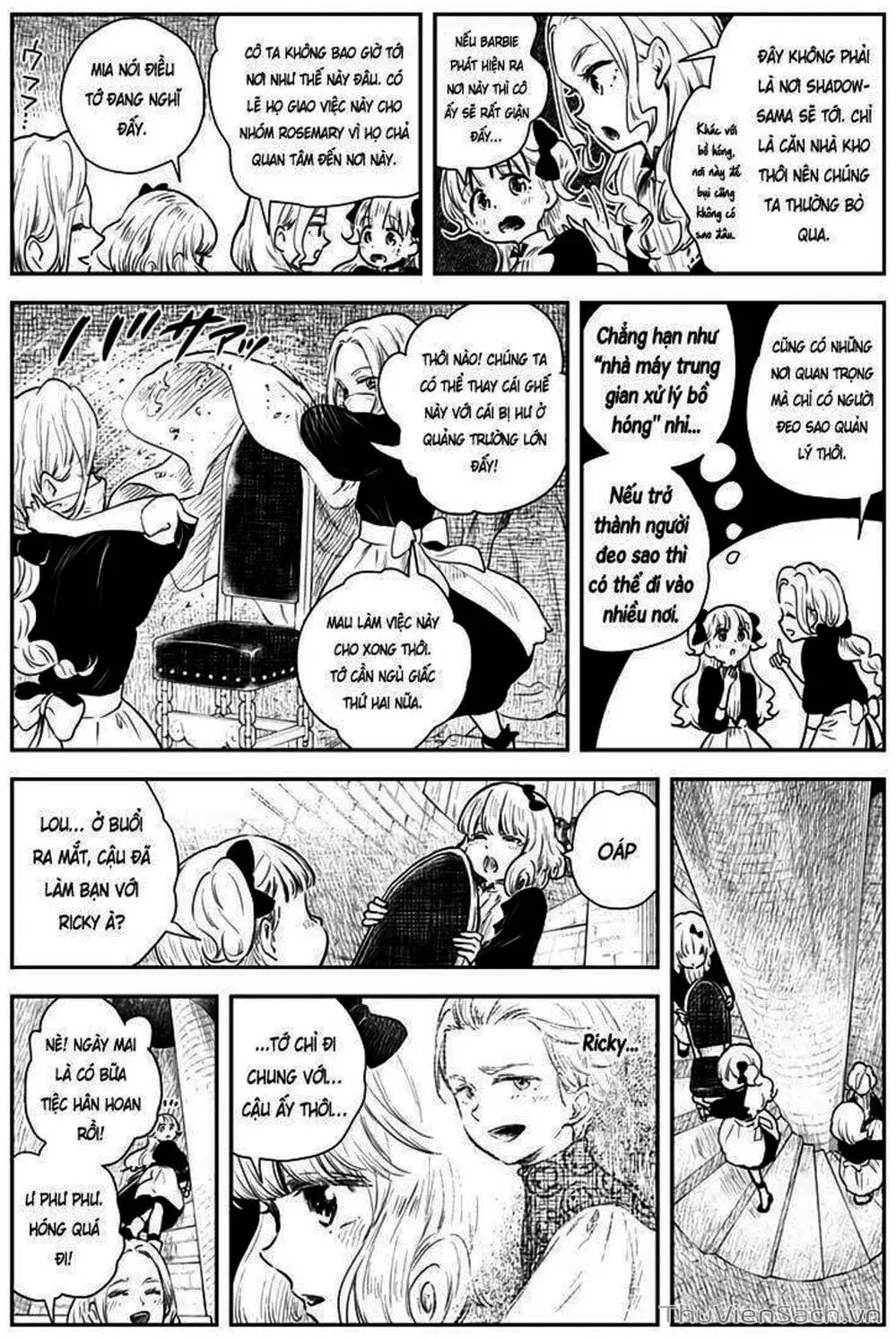Truyện Tranh Gia Tộc Bóng Đêm - Shadows House trang 5