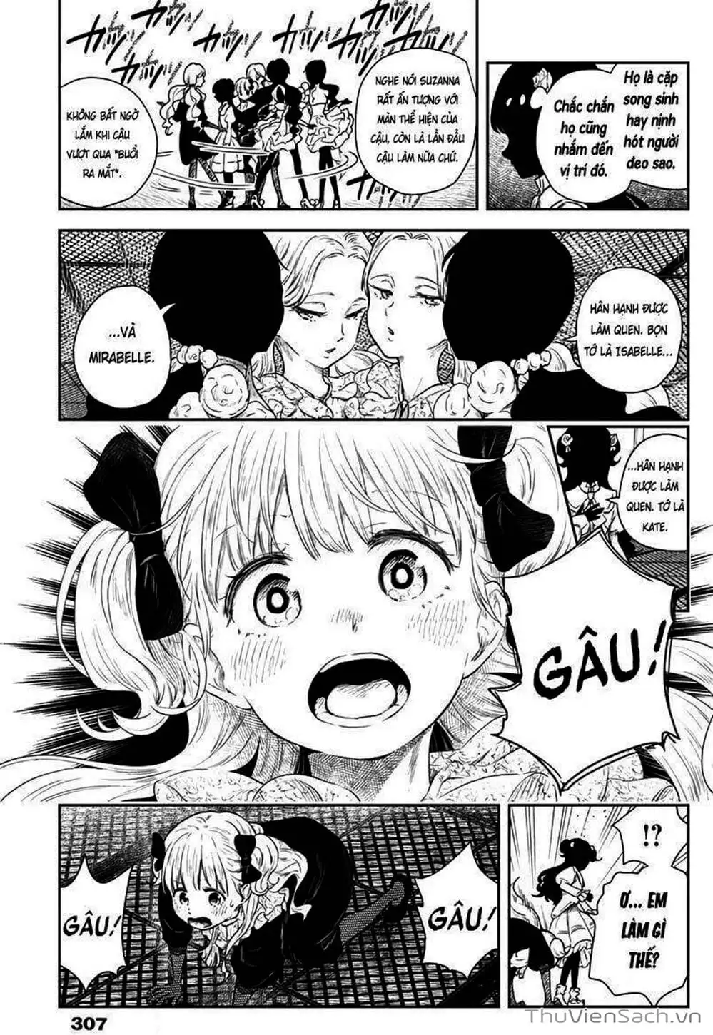 Truyện Tranh Gia Tộc Bóng Đêm - Shadows House trang 5