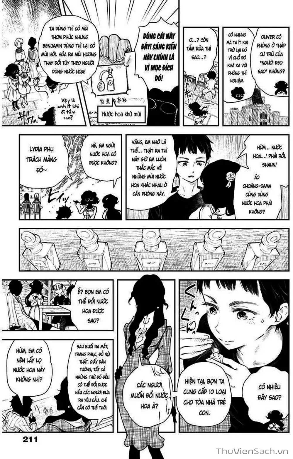 Truyện Tranh Gia Tộc Bóng Đêm - Shadows House trang 5