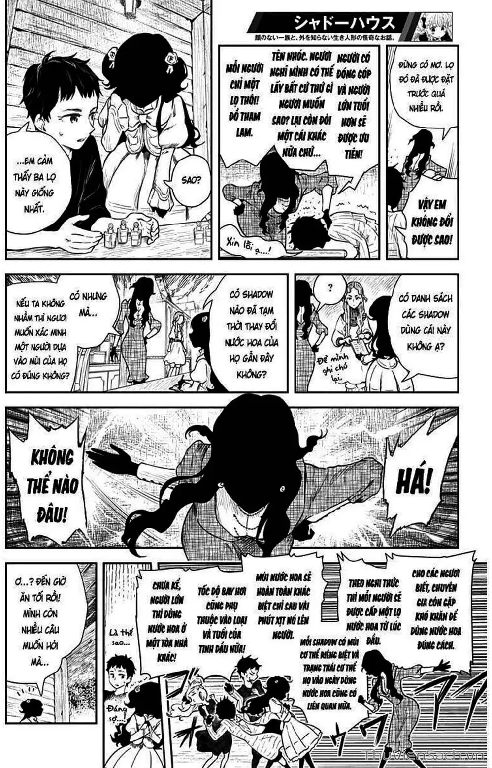 Truyện Tranh Gia Tộc Bóng Đêm - Shadows House trang 5