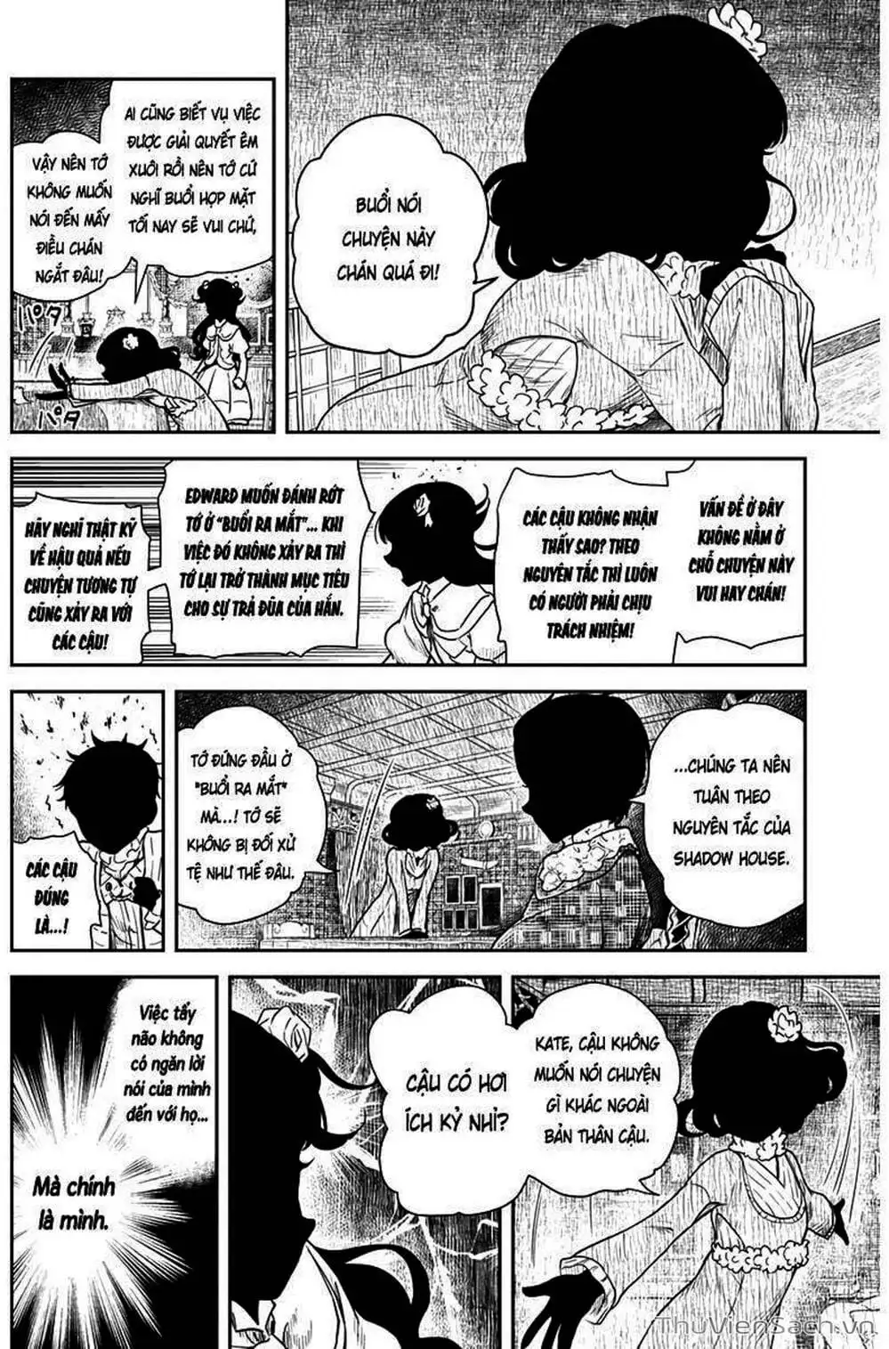 Truyện Tranh Gia Tộc Bóng Đêm - Shadows House trang 5