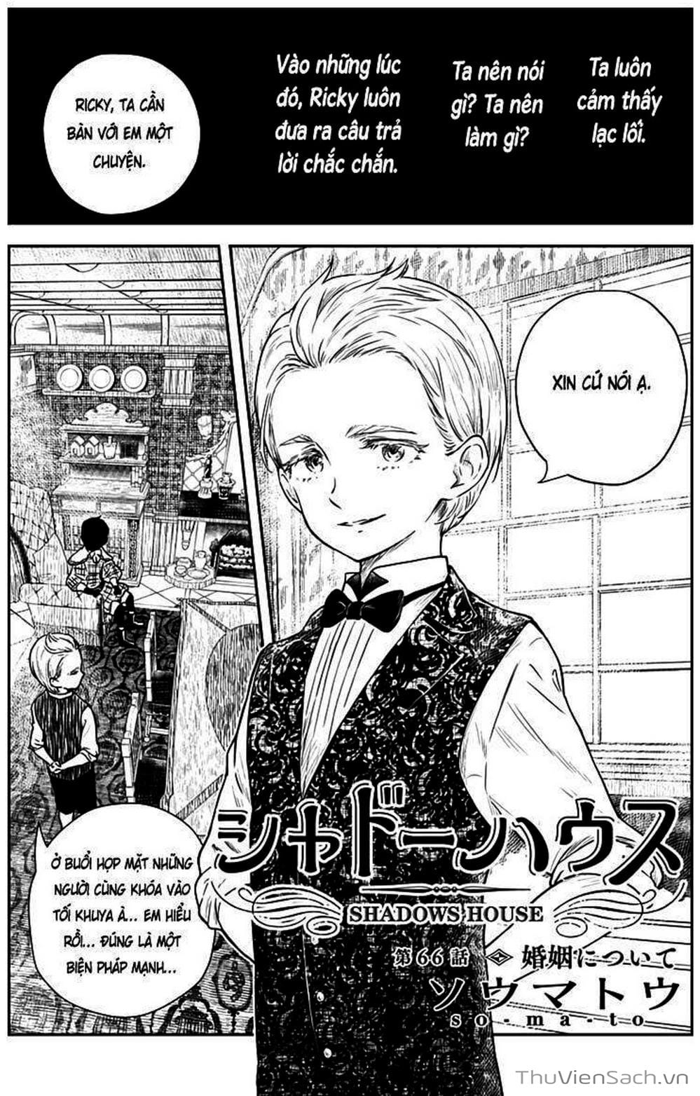 Truyện Tranh Gia Tộc Bóng Đêm - Shadows House trang 5