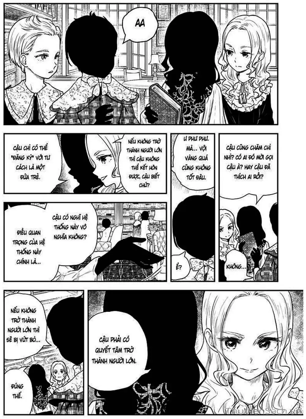 Truyện Tranh Gia Tộc Bóng Đêm - Shadows House trang 5