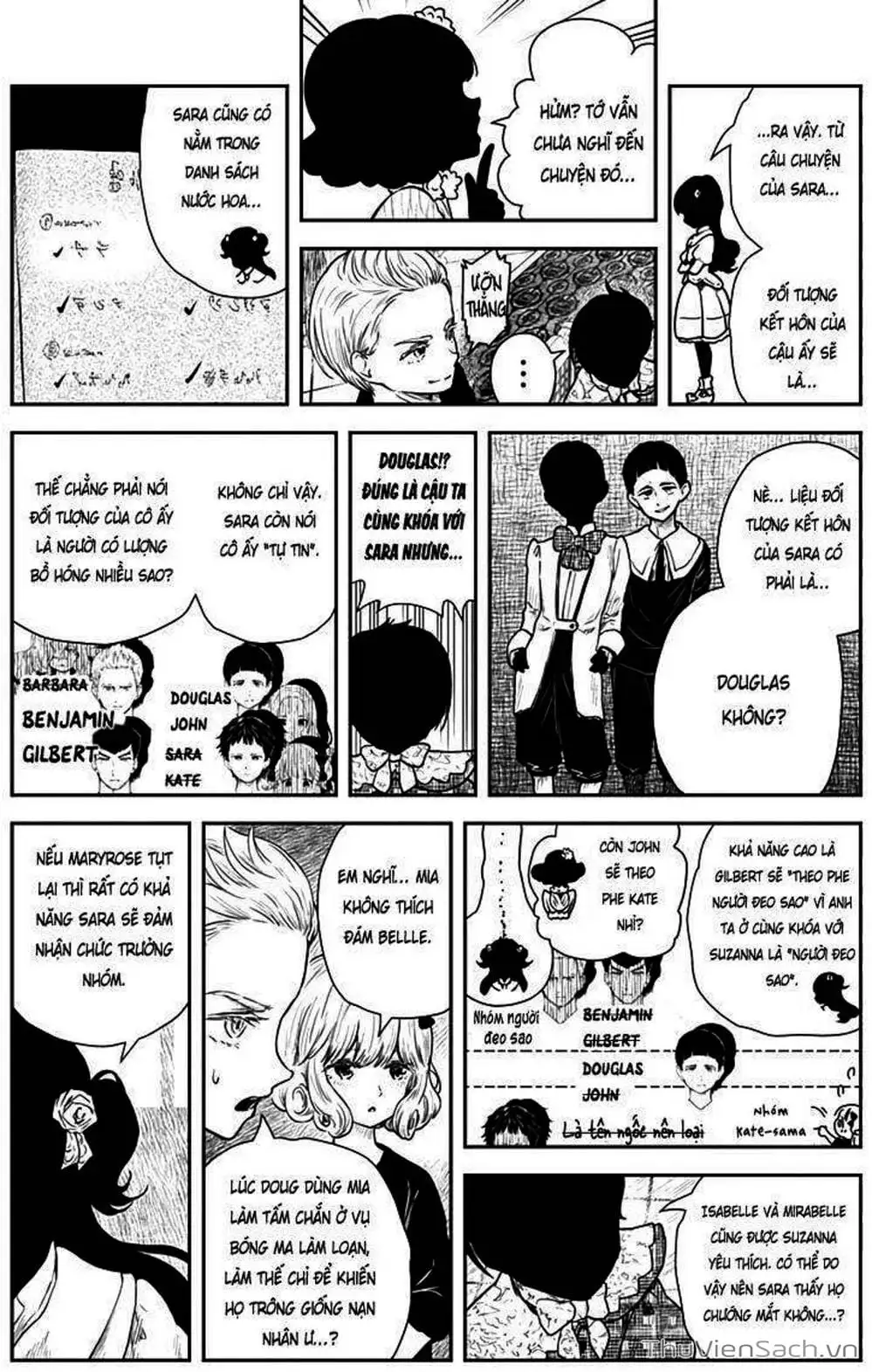 Truyện Tranh Gia Tộc Bóng Đêm - Shadows House trang 5