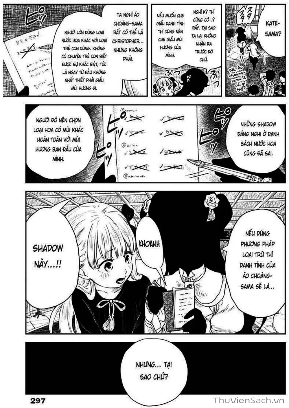 Truyện Tranh Gia Tộc Bóng Đêm - Shadows House trang 5