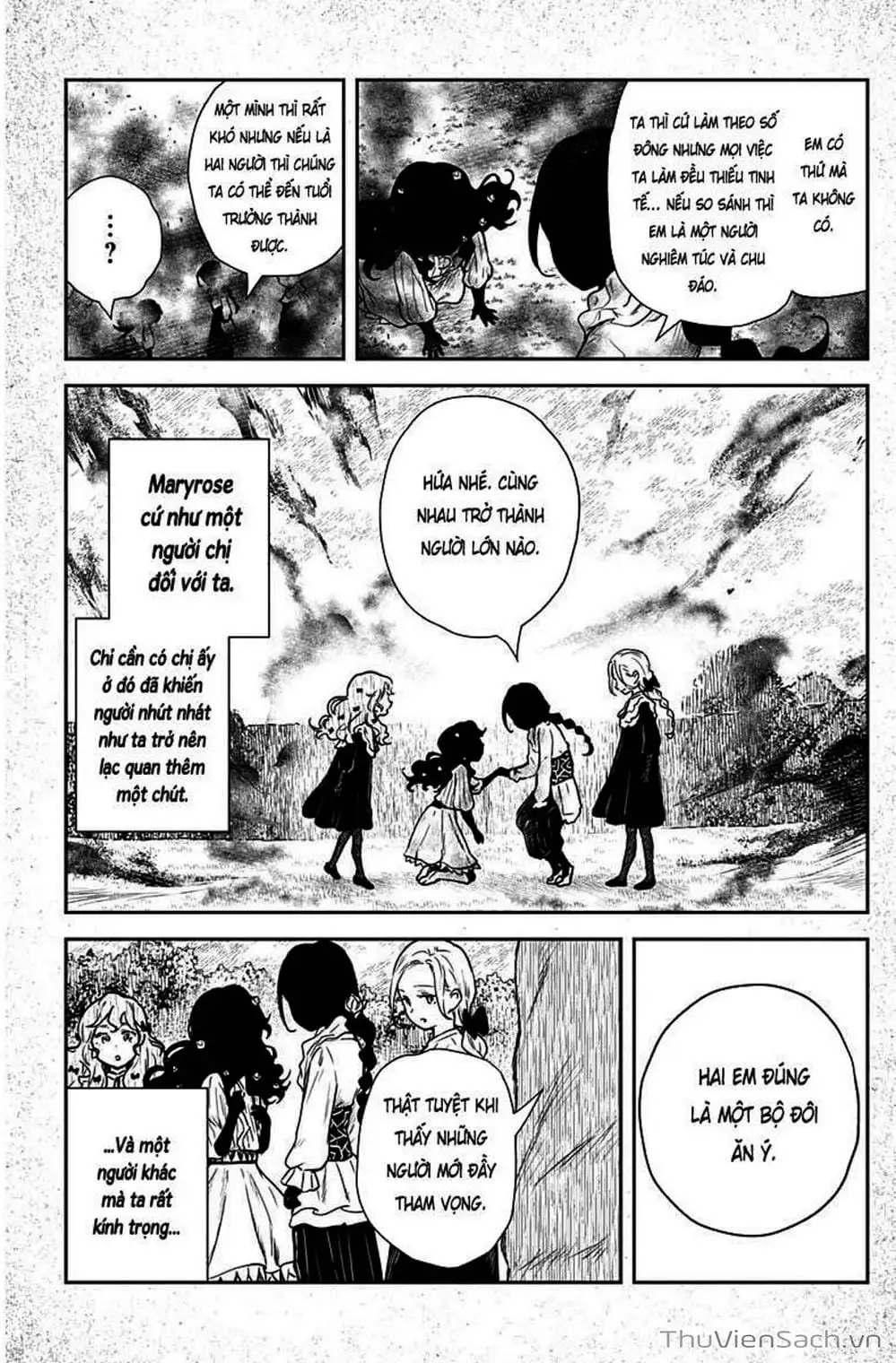 Truyện Tranh Gia Tộc Bóng Đêm - Shadows House trang 5