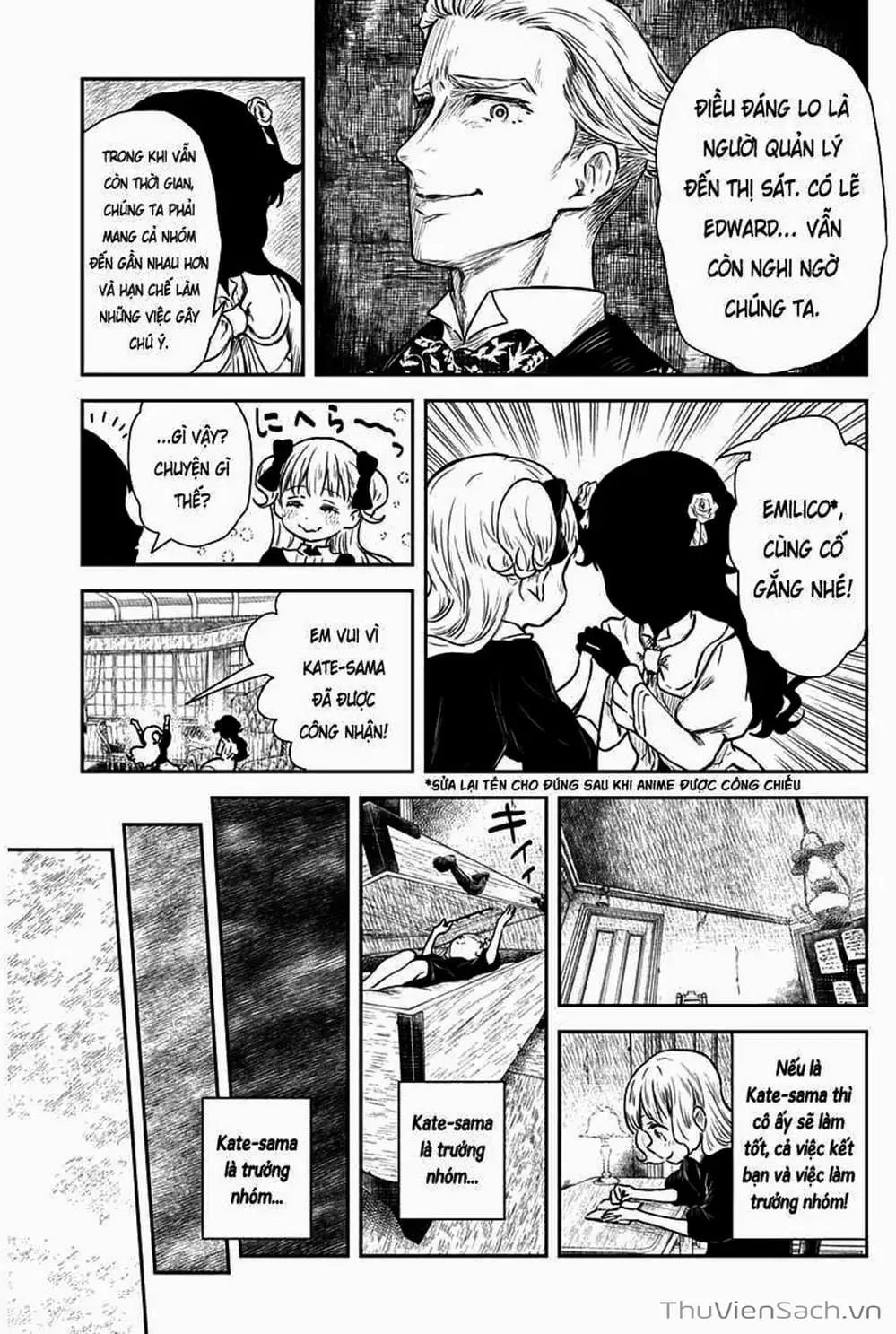 Truyện Tranh Gia Tộc Bóng Đêm - Shadows House trang 5