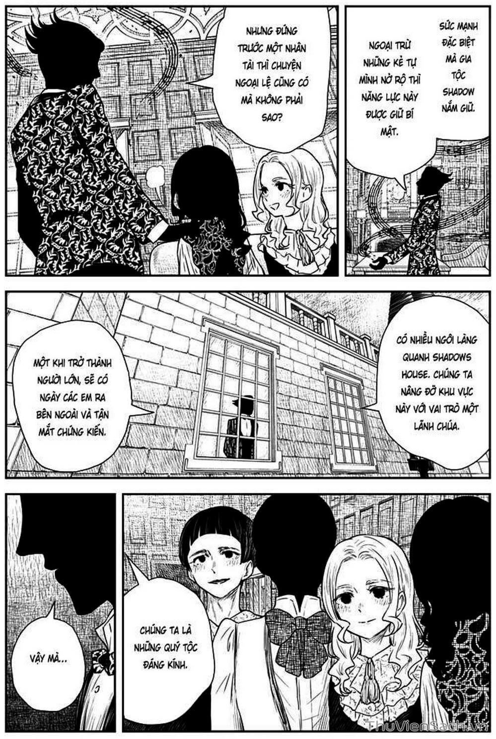 Truyện Tranh Gia Tộc Bóng Đêm - Shadows House trang 5