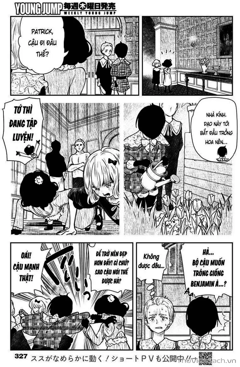 Truyện Tranh Gia Tộc Bóng Đêm - Shadows House trang 5