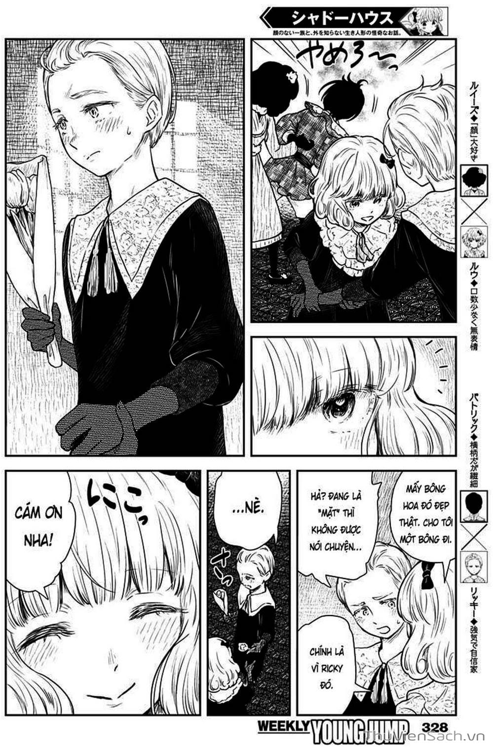 Truyện Tranh Gia Tộc Bóng Đêm - Shadows House trang 5