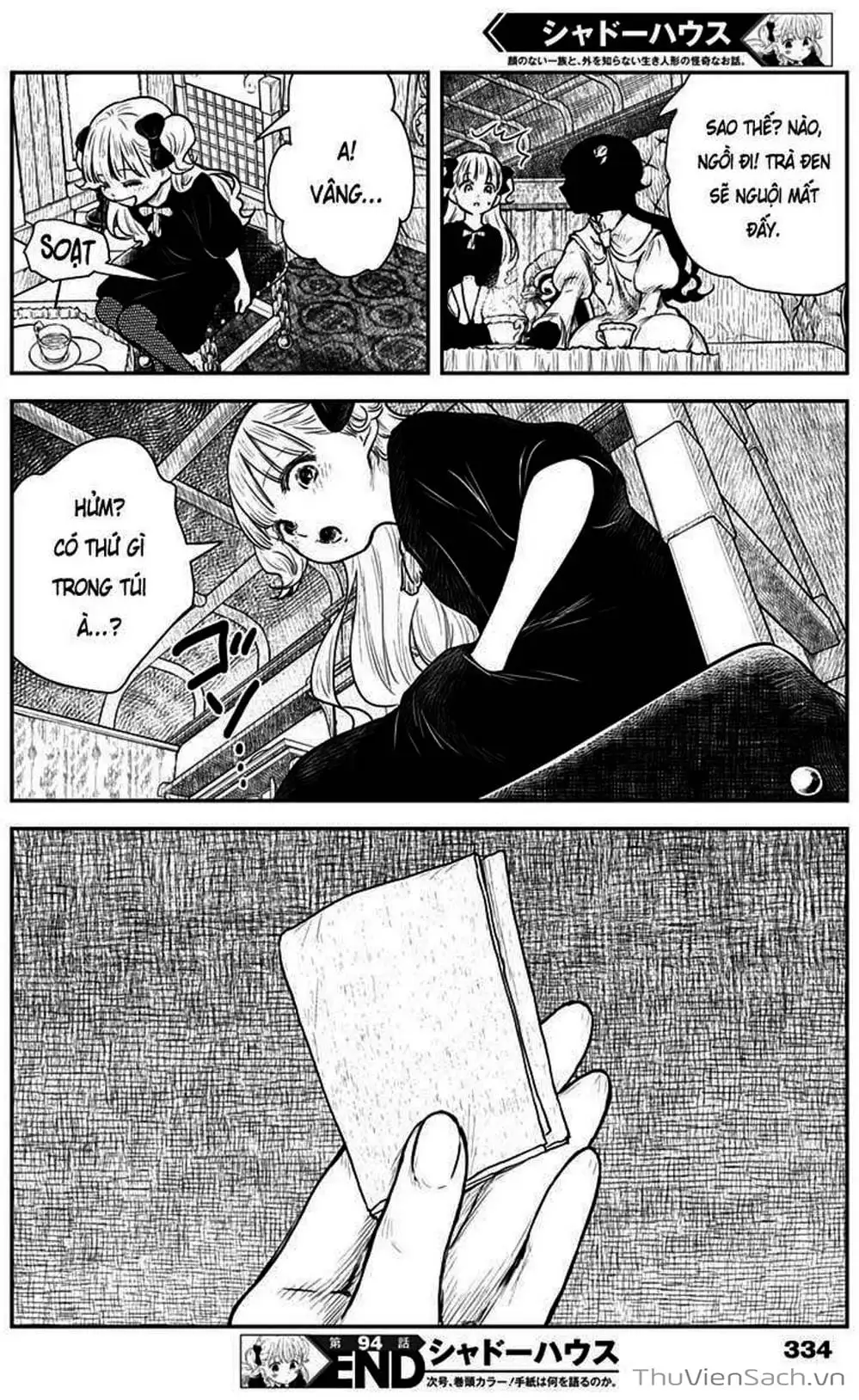 Truyện Tranh Gia Tộc Bóng Đêm - Shadows House trang 5