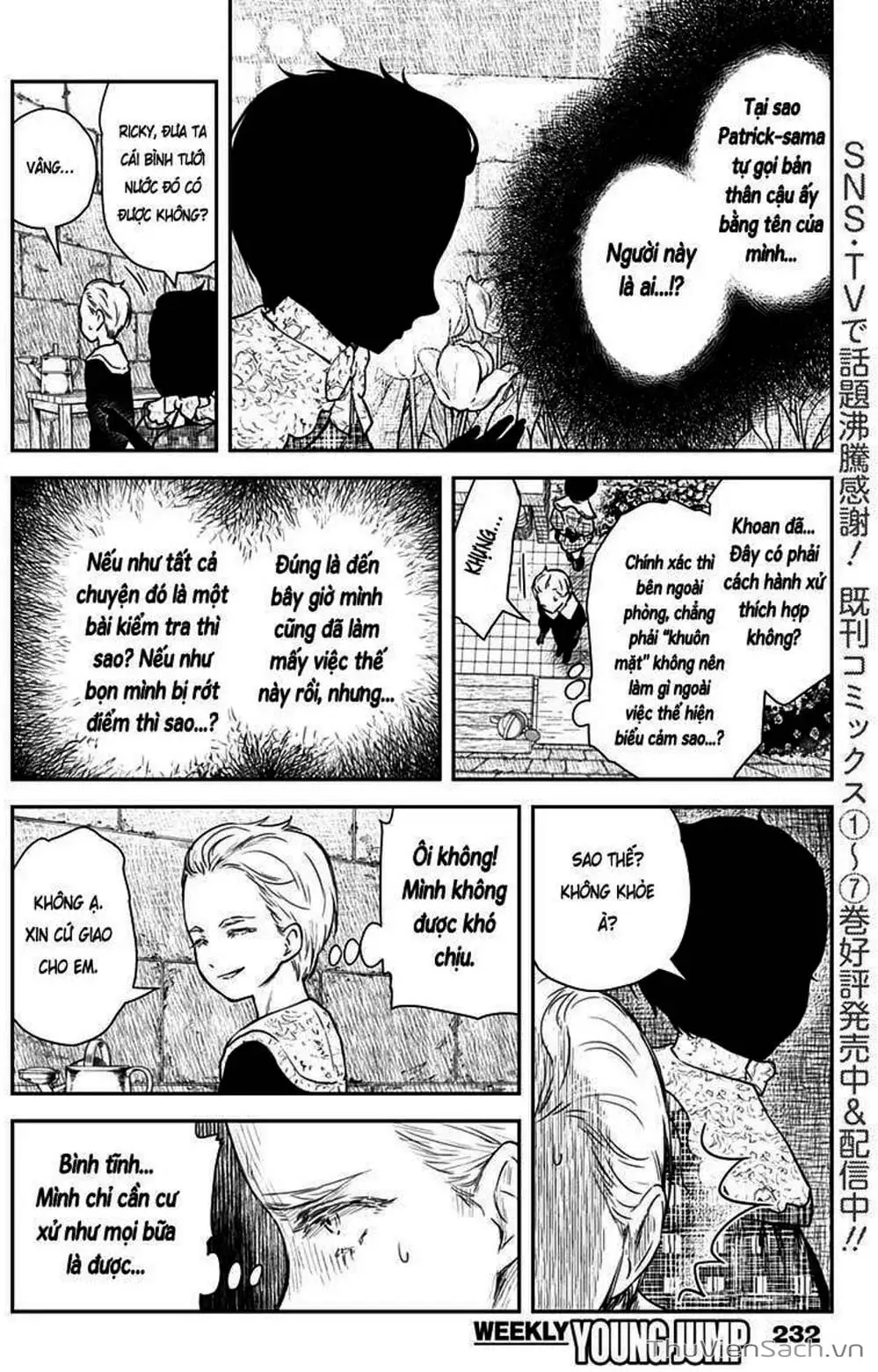 Truyện Tranh Gia Tộc Bóng Đêm - Shadows House trang 5