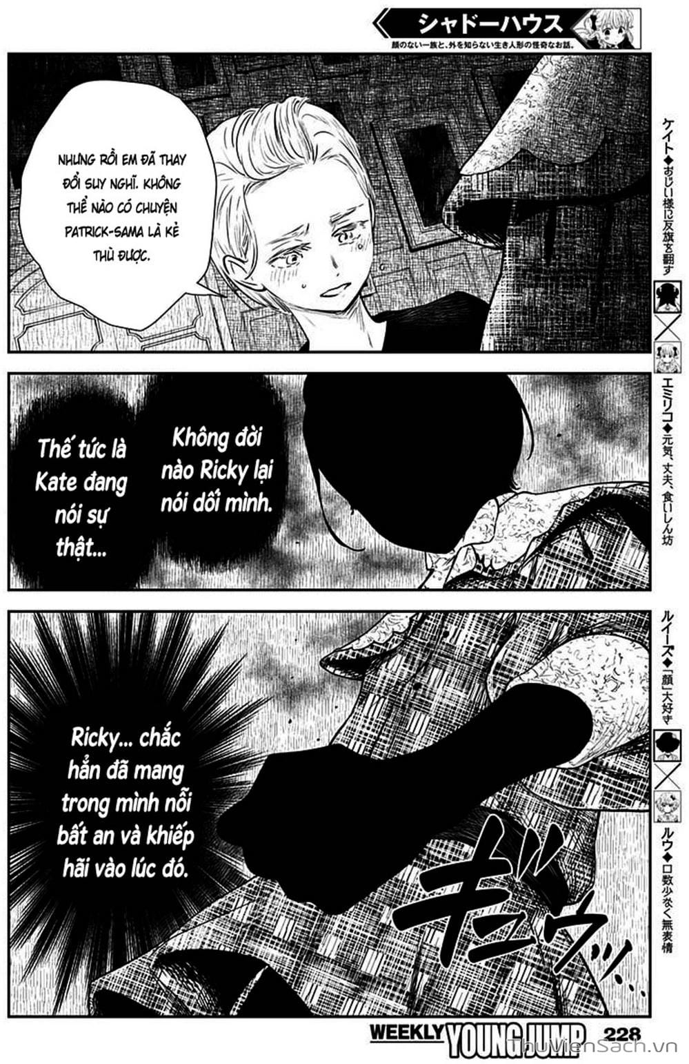 Truyện Tranh Gia Tộc Bóng Đêm - Shadows House trang 5