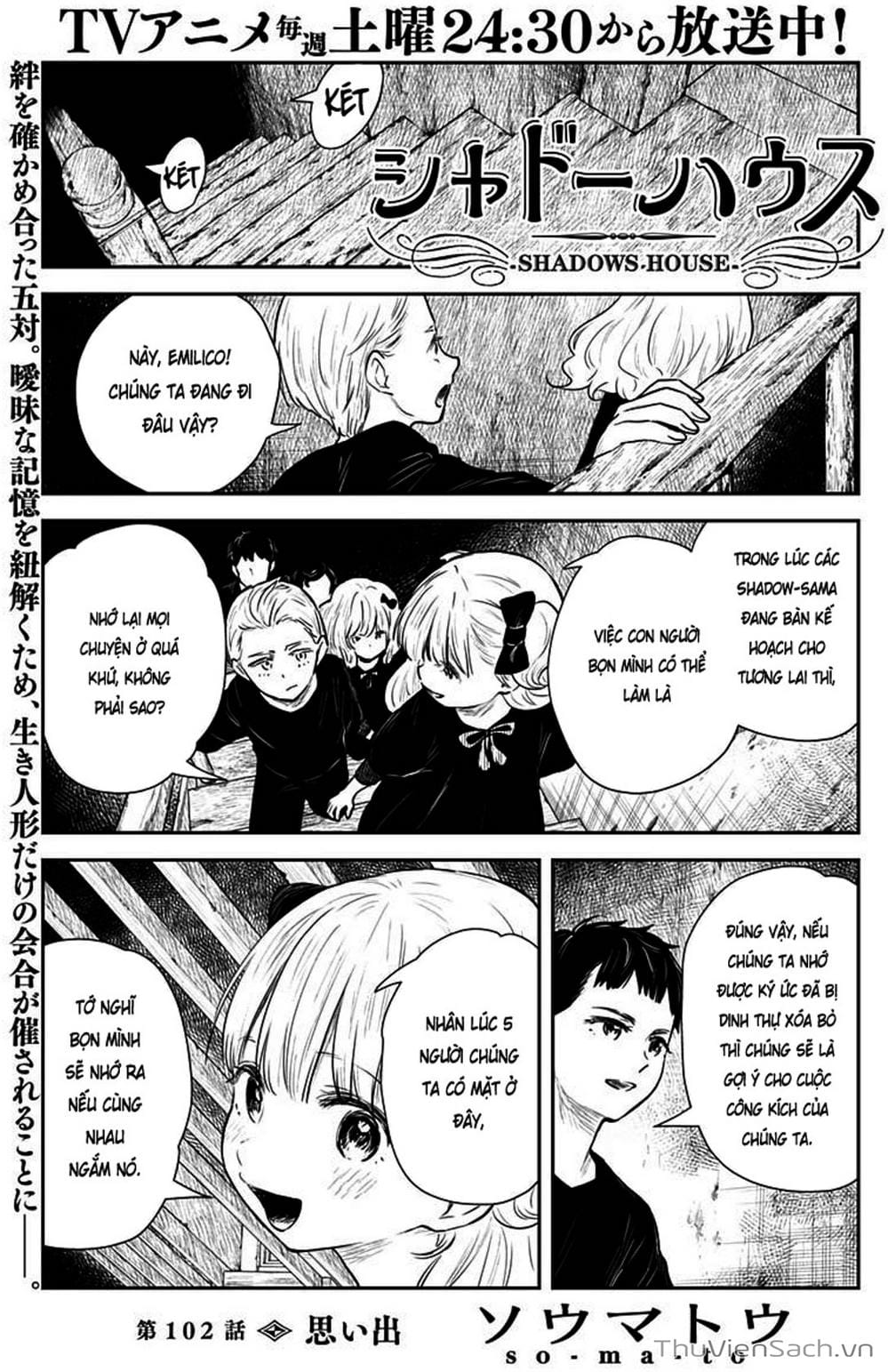 Truyện Tranh Gia Tộc Bóng Đêm - Shadows House trang 5