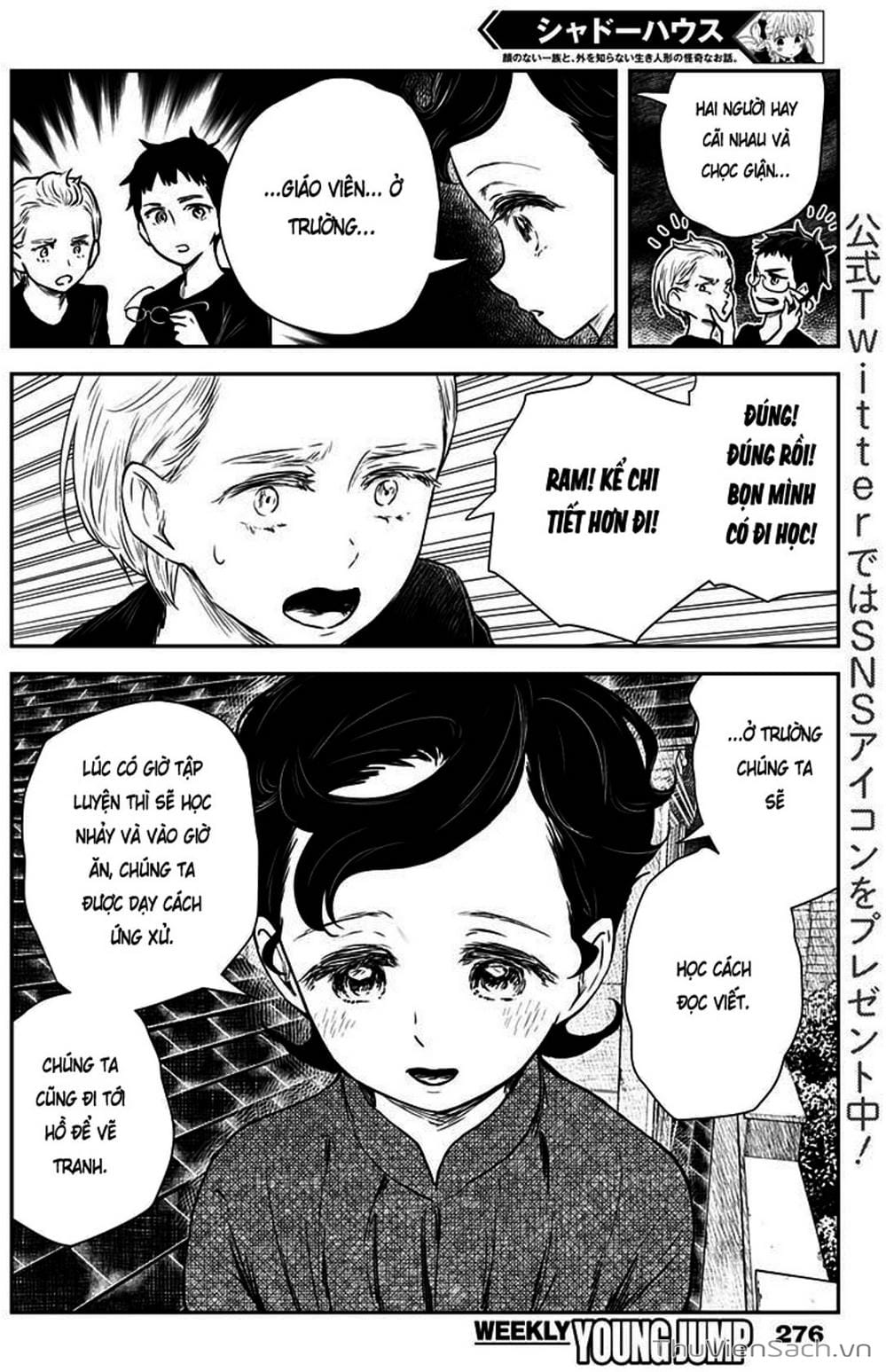 Truyện Tranh Gia Tộc Bóng Đêm - Shadows House trang 5