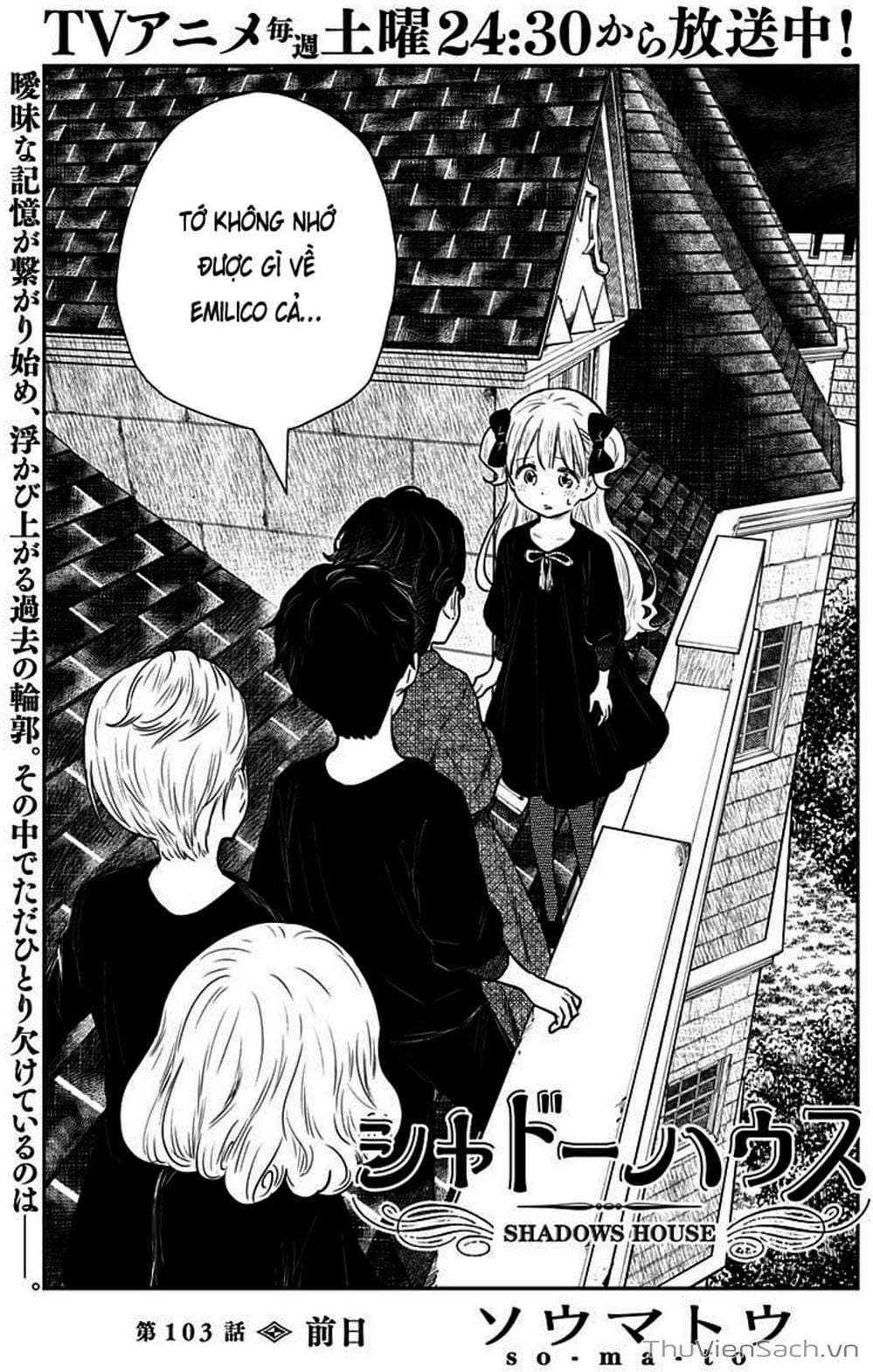 Truyện Tranh Gia Tộc Bóng Đêm - Shadows House trang 5