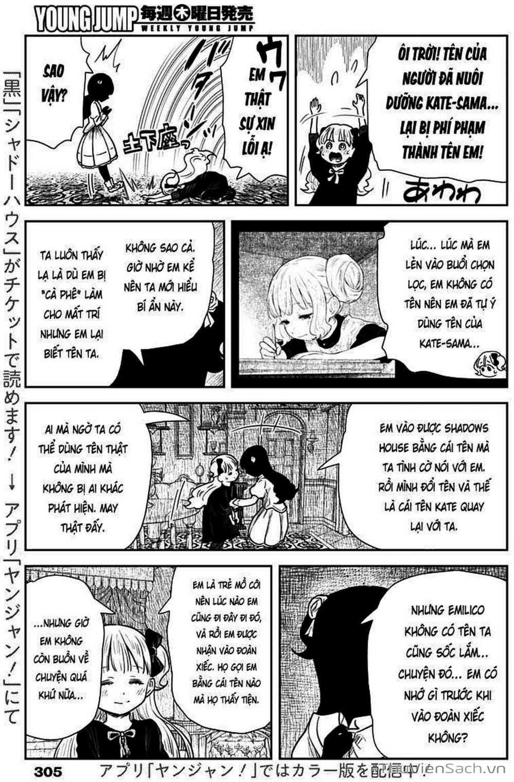 Truyện Tranh Gia Tộc Bóng Đêm - Shadows House trang 5