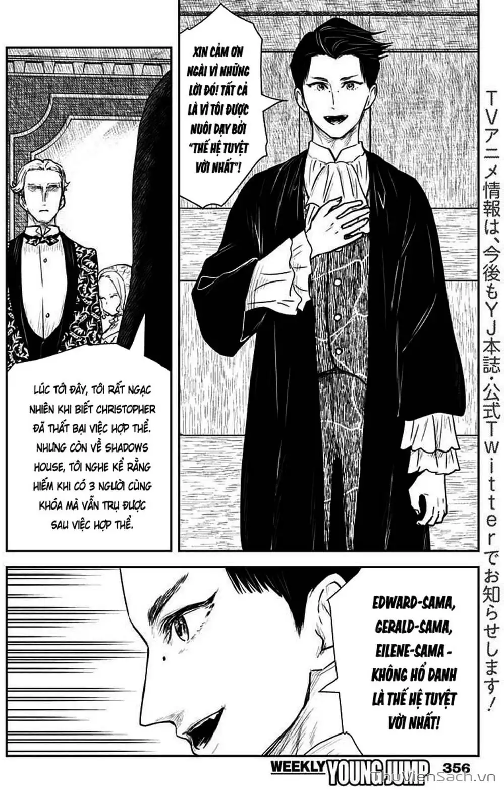 Truyện Tranh Gia Tộc Bóng Đêm - Shadows House trang 5
