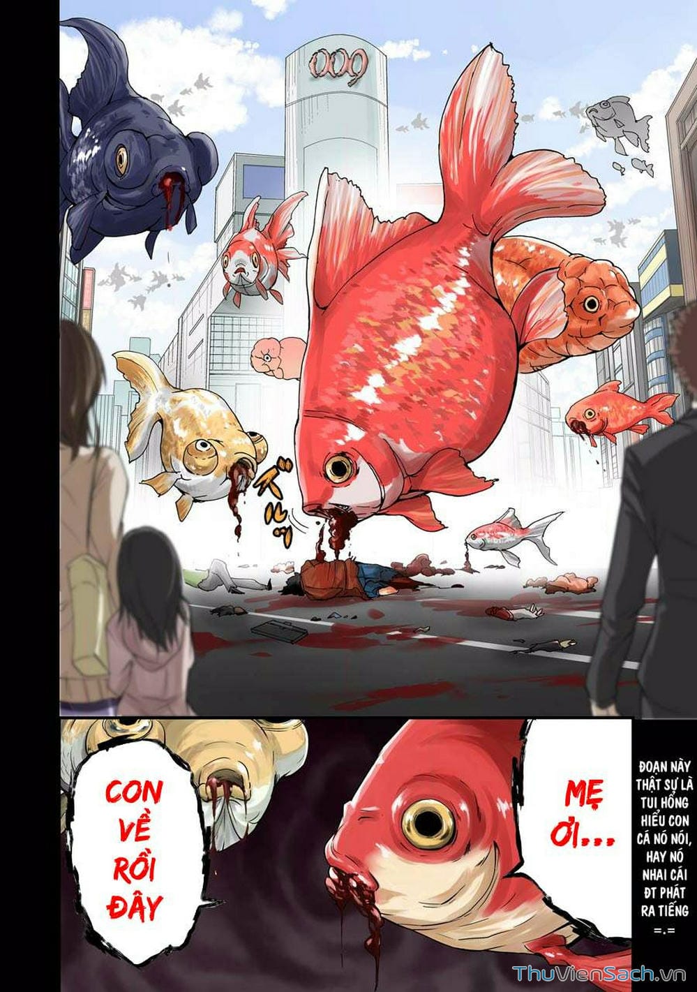 Truyện Tranh Cá Vàng Sát Thủ - Shibuya Kingyo trang 4