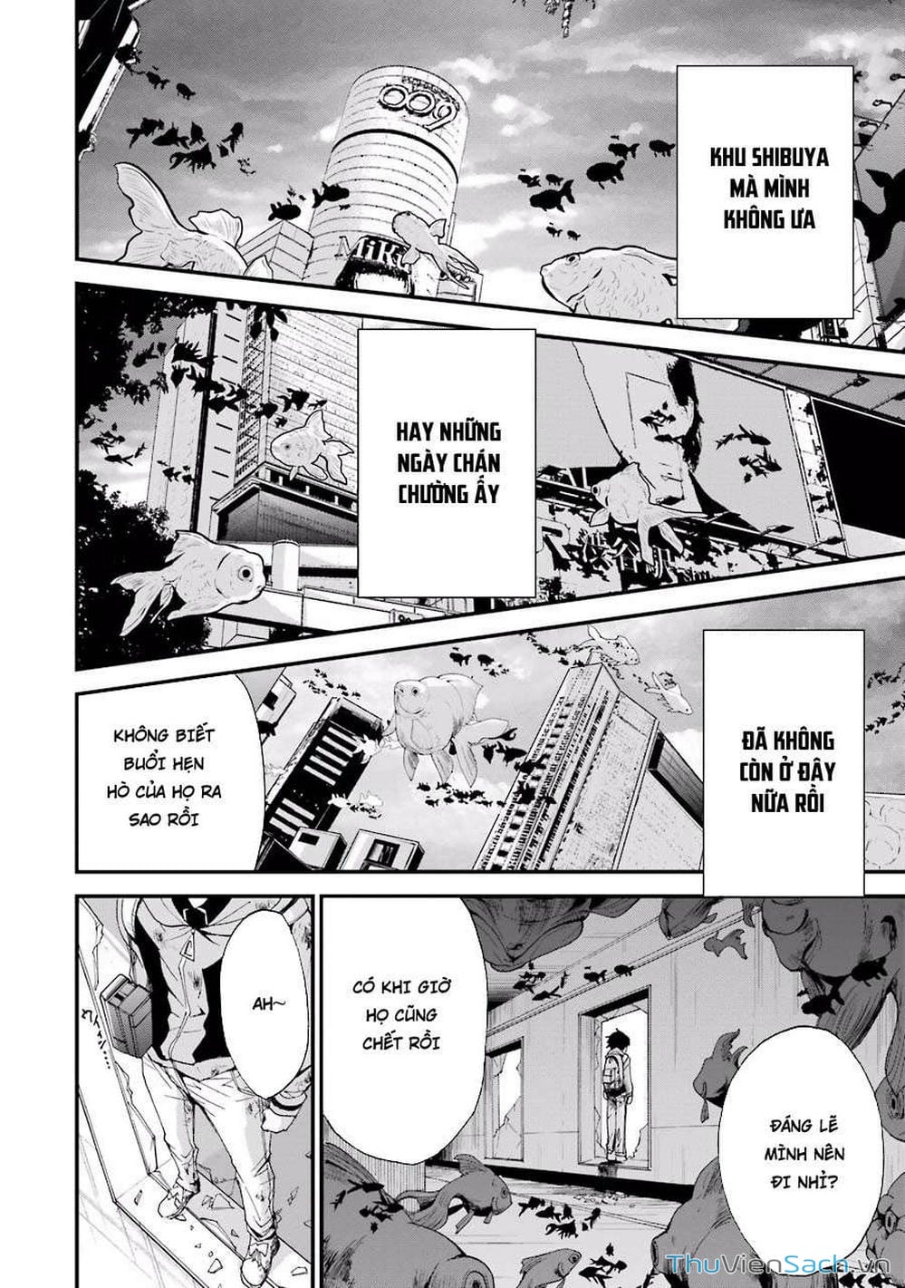 Truyện Tranh Cá Vàng Sát Thủ - Shibuya Kingyo trang 4
