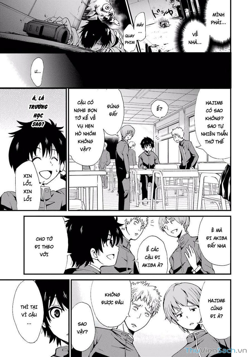 Truyện Tranh Cá Vàng Sát Thủ - Shibuya Kingyo trang 4