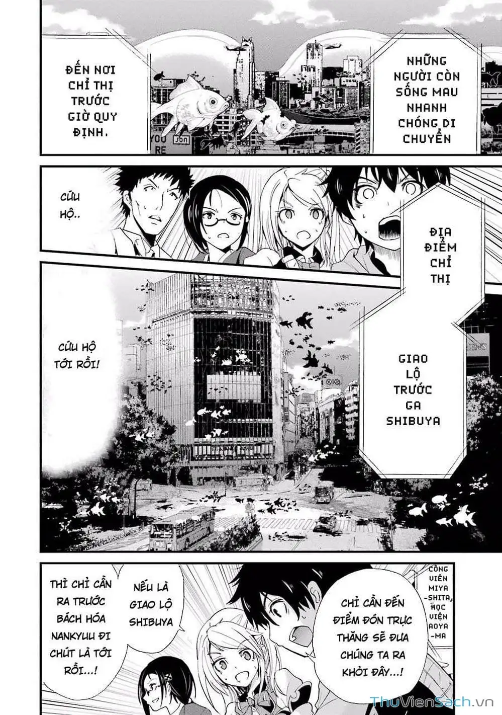 Truyện Tranh Cá Vàng Sát Thủ - Shibuya Kingyo trang 4