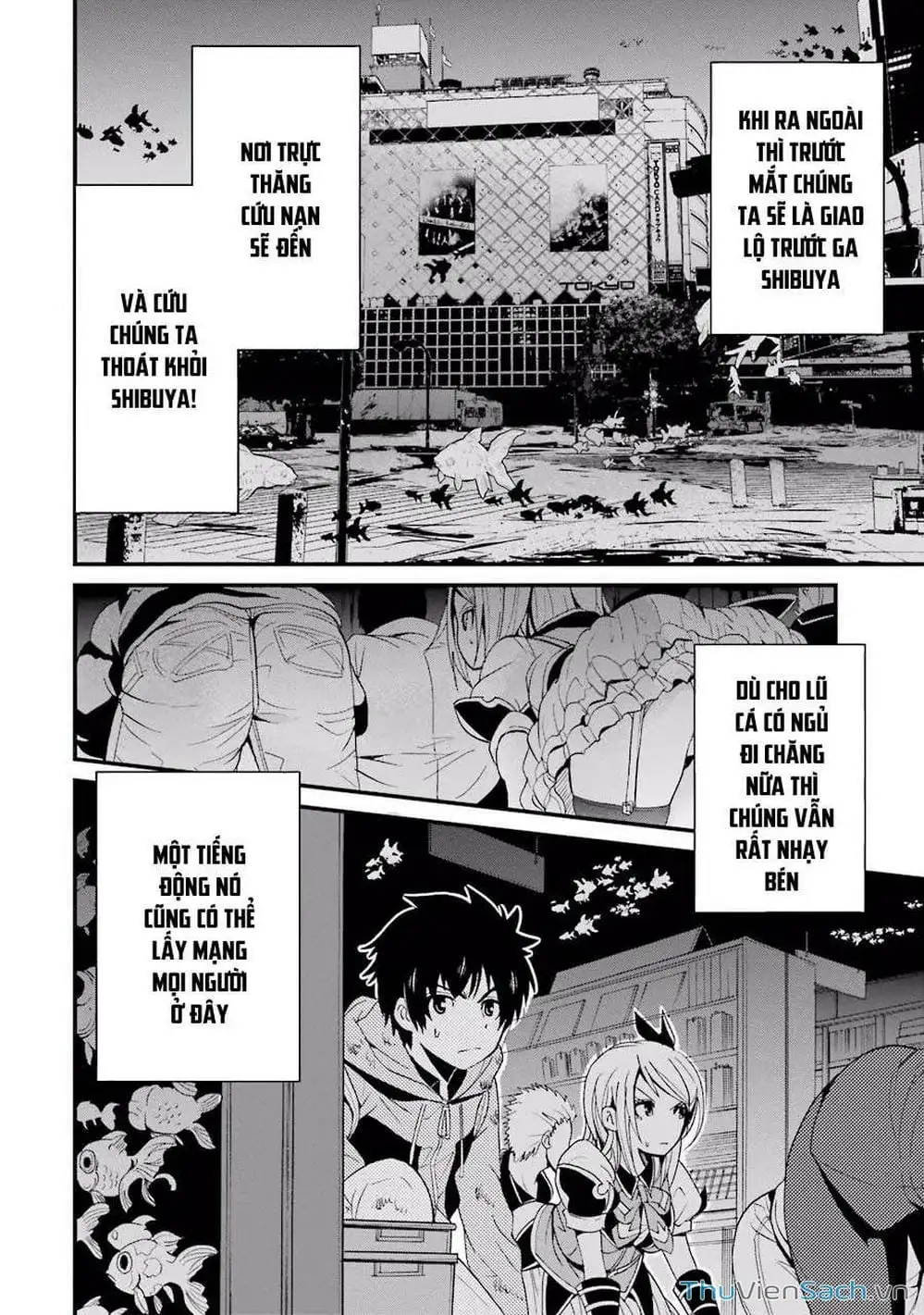 Truyện Tranh Cá Vàng Sát Thủ - Shibuya Kingyo trang 4