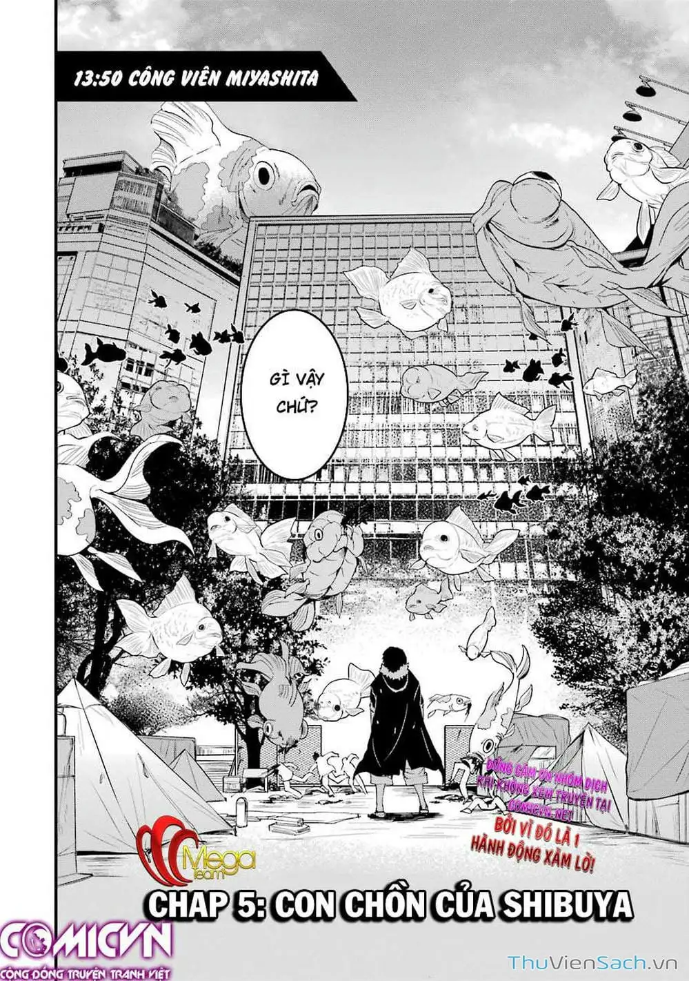 Truyện Tranh Cá Vàng Sát Thủ - Shibuya Kingyo trang 4