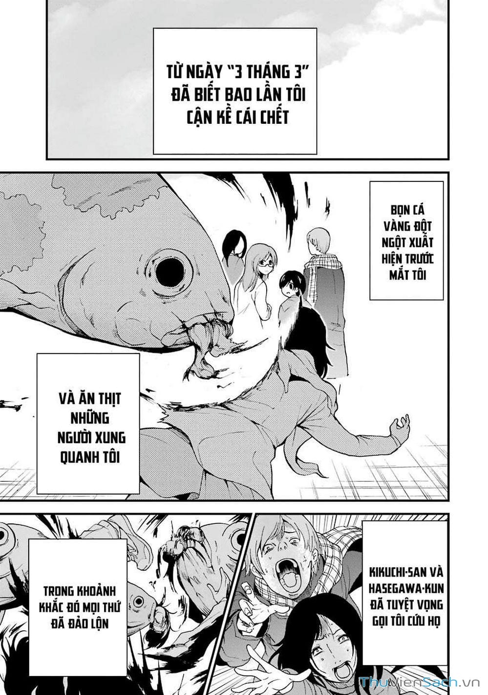 Truyện Tranh Cá Vàng Sát Thủ - Shibuya Kingyo trang 4