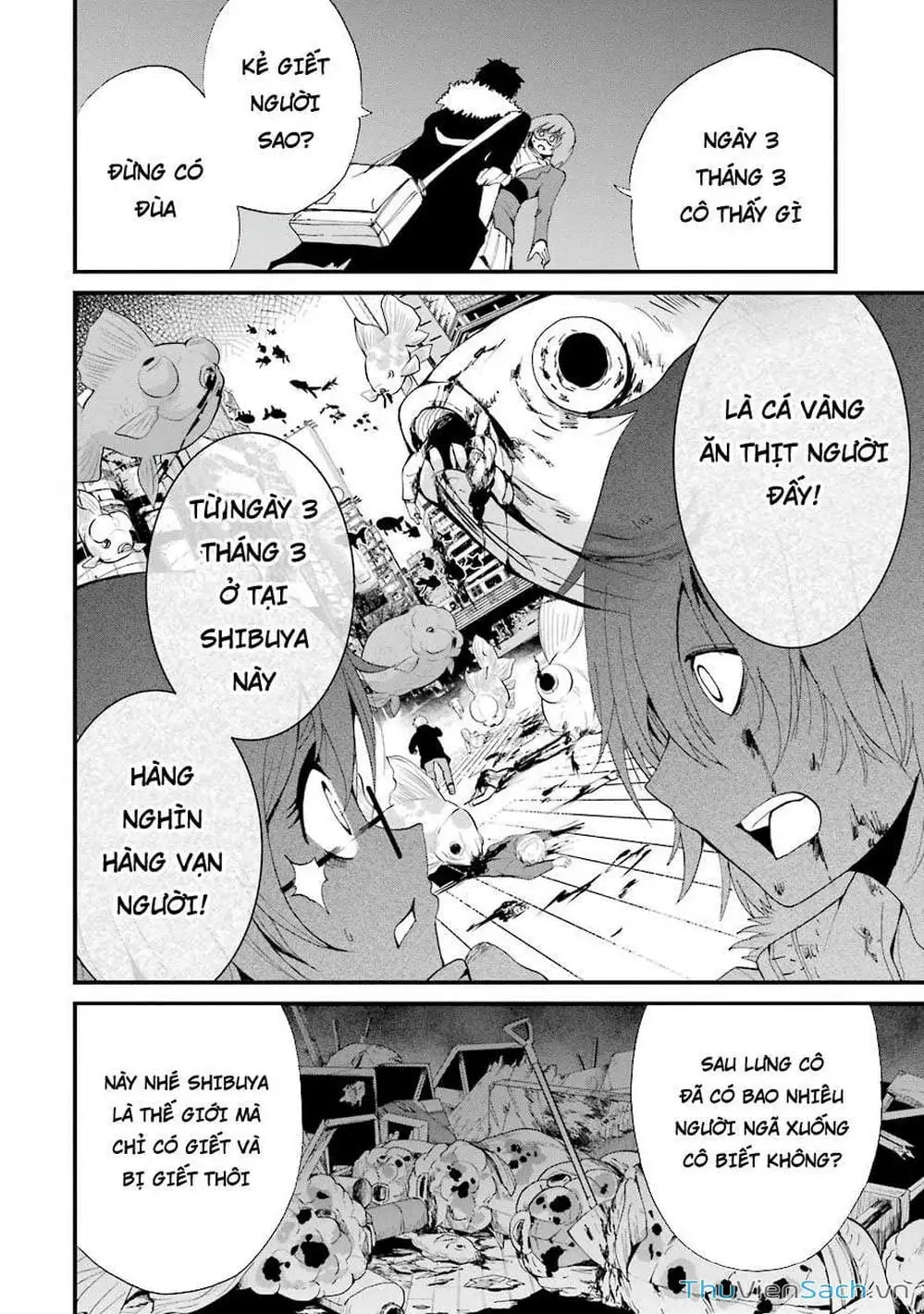Truyện Tranh Cá Vàng Sát Thủ - Shibuya Kingyo trang 4