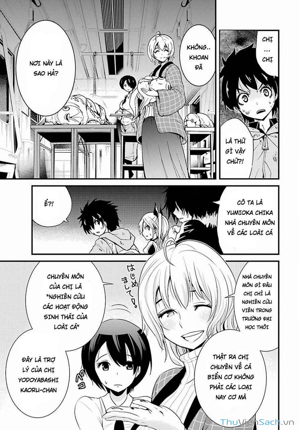 Truyện Tranh Cá Vàng Sát Thủ - Shibuya Kingyo trang 4