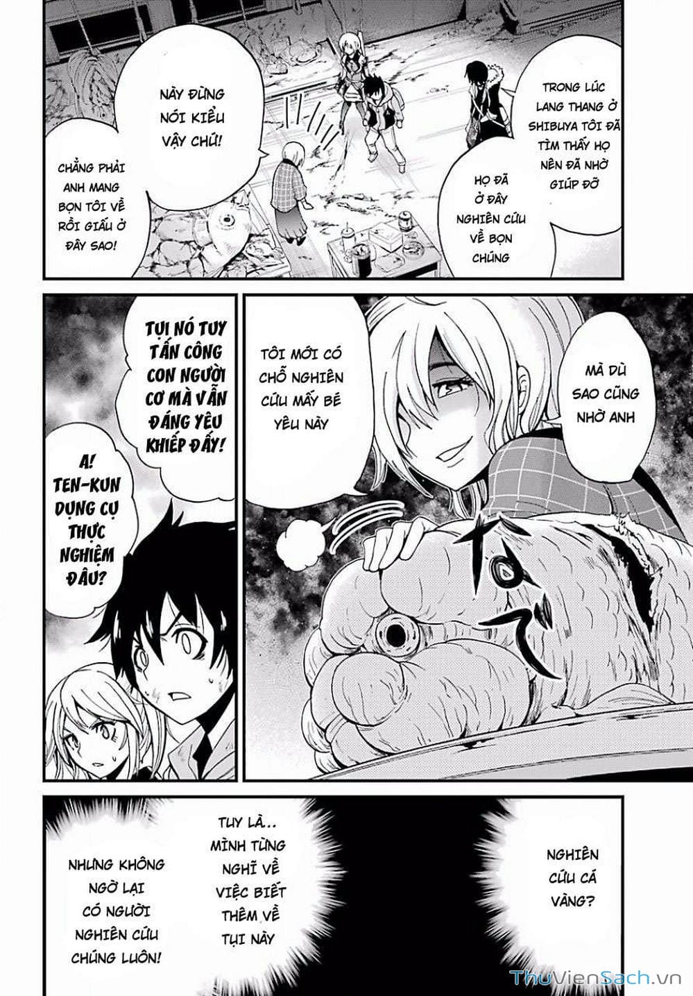 Truyện Tranh Cá Vàng Sát Thủ - Shibuya Kingyo trang 4