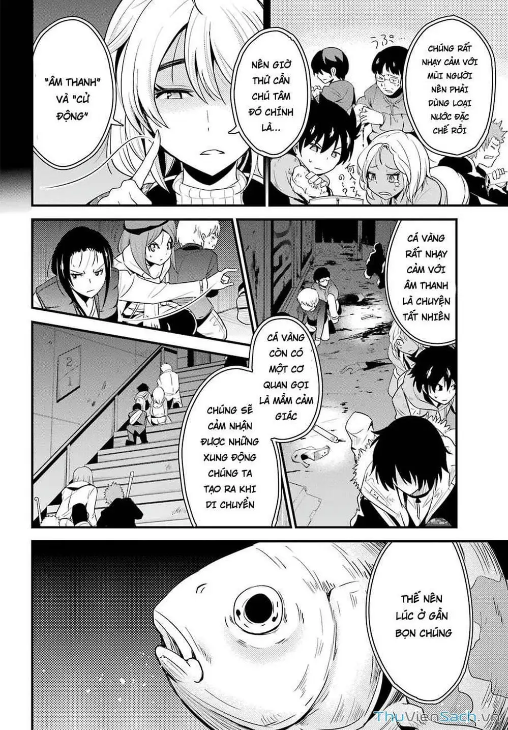 Truyện Tranh Cá Vàng Sát Thủ - Shibuya Kingyo trang 4