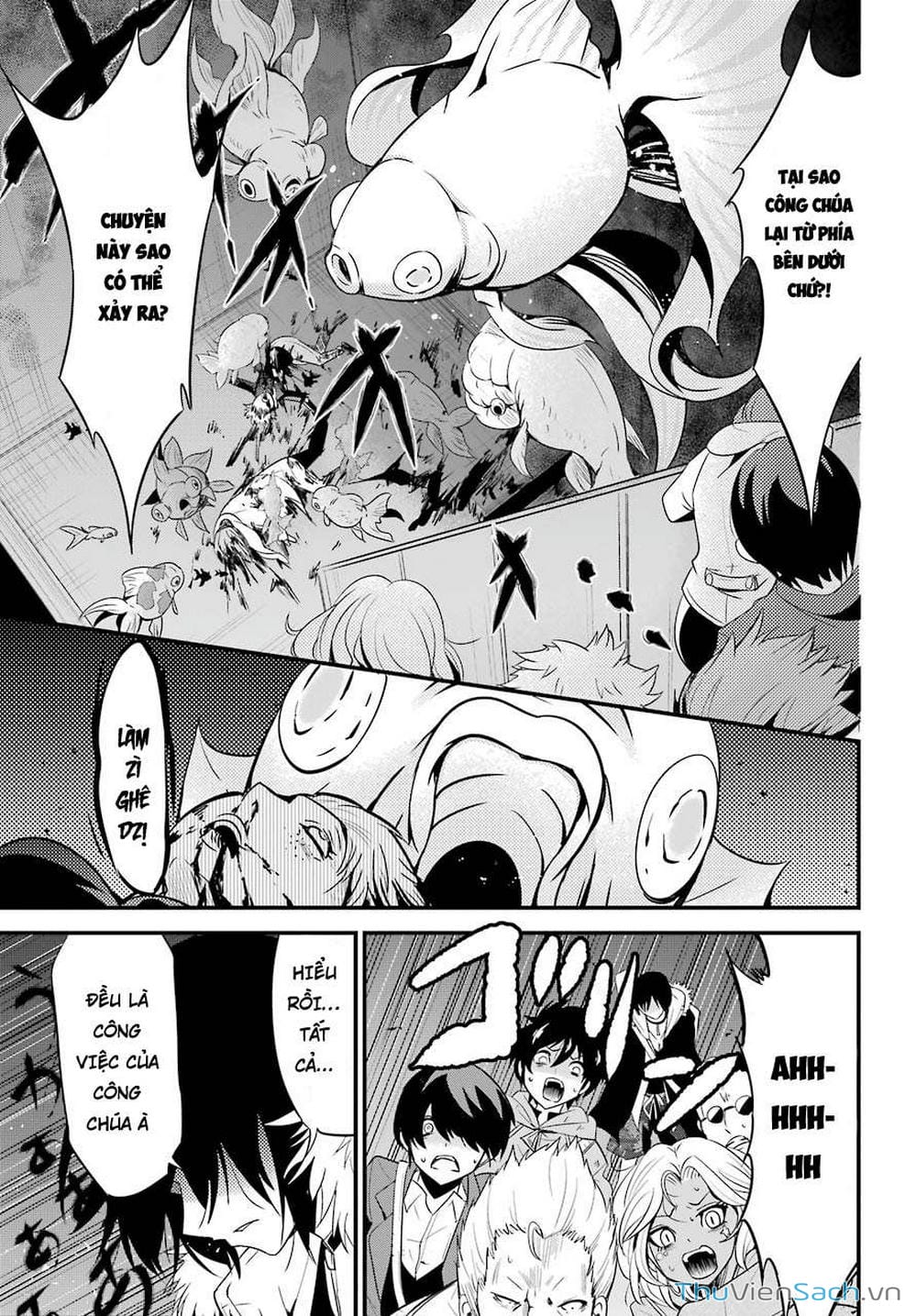 Truyện Tranh Cá Vàng Sát Thủ - Shibuya Kingyo trang 4